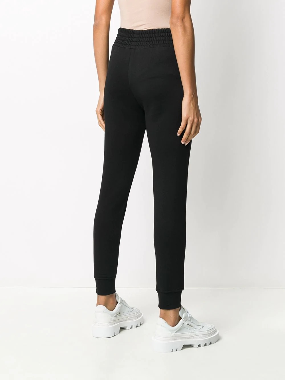 logo patch track trousers - 4