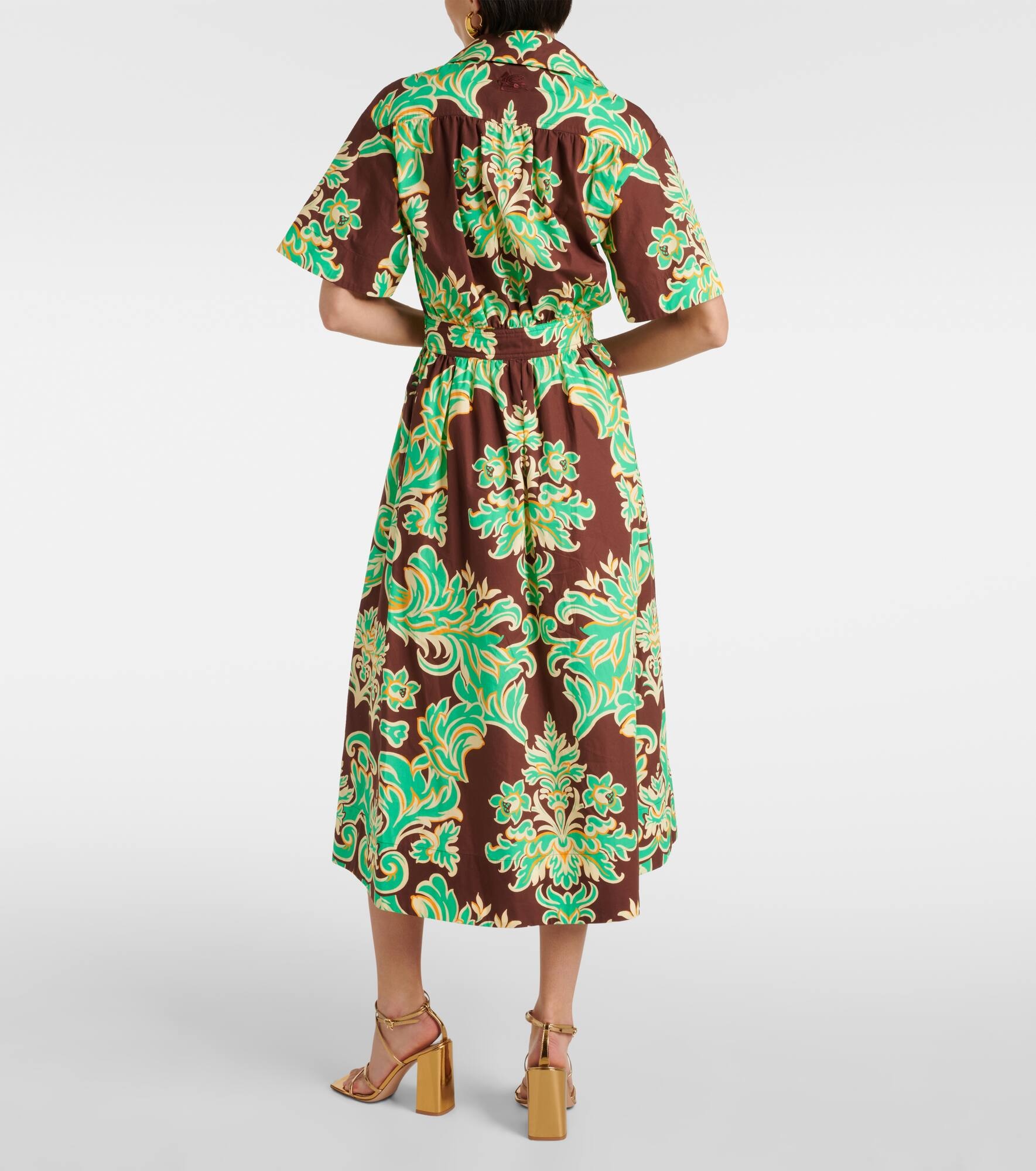Cotton shirt dress - 3