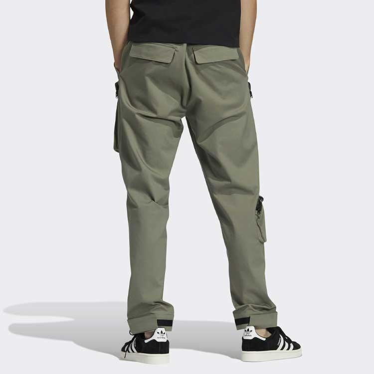 adidas originals Premium Wv Pnt Multiple Pockets Cargo Sports Long Pants Green GV0917 - 3
