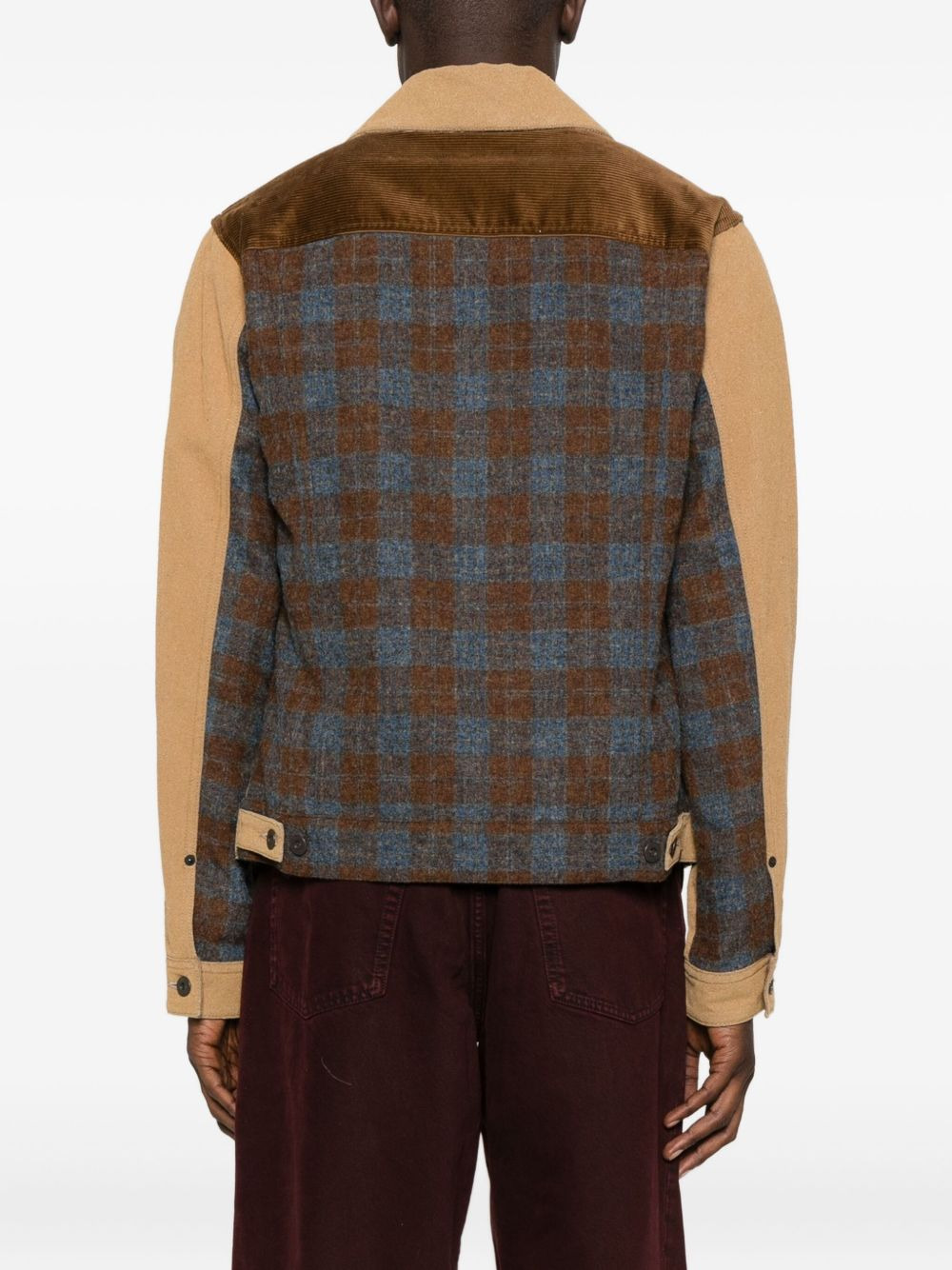 PANELLED SHIRT JACKET - 2
