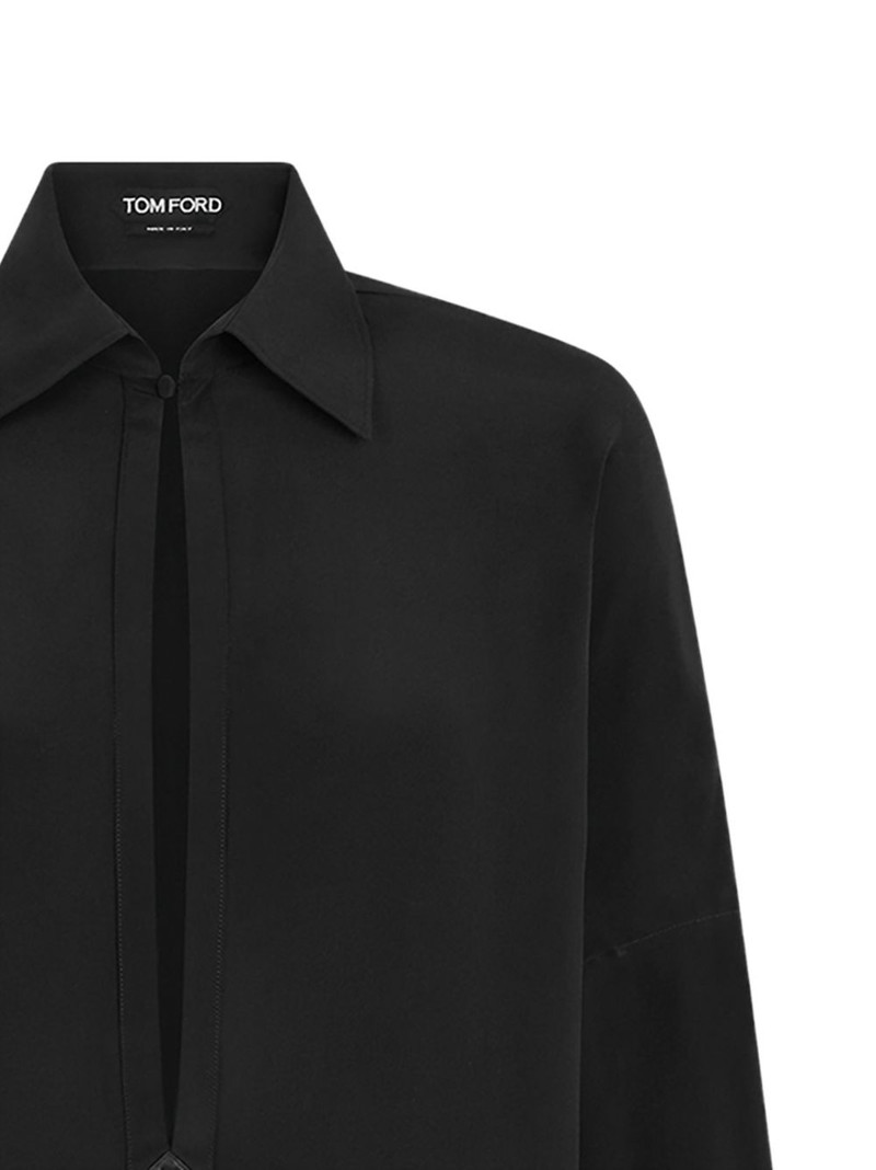 TOM FORD black tunic dress outlook