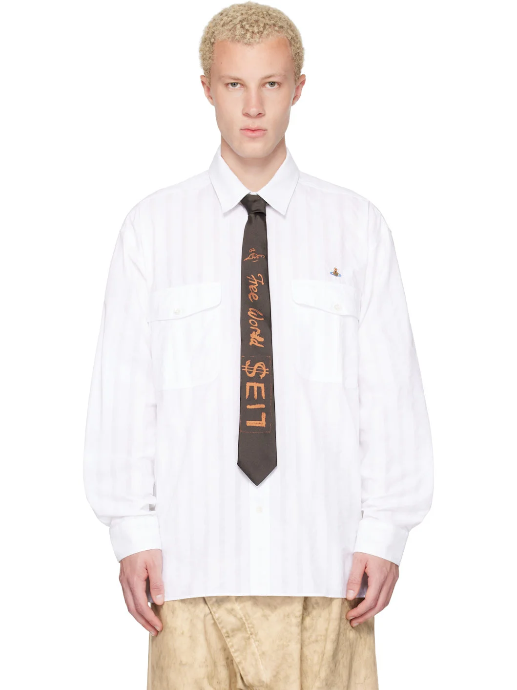 White Bernhard Shirt - 1