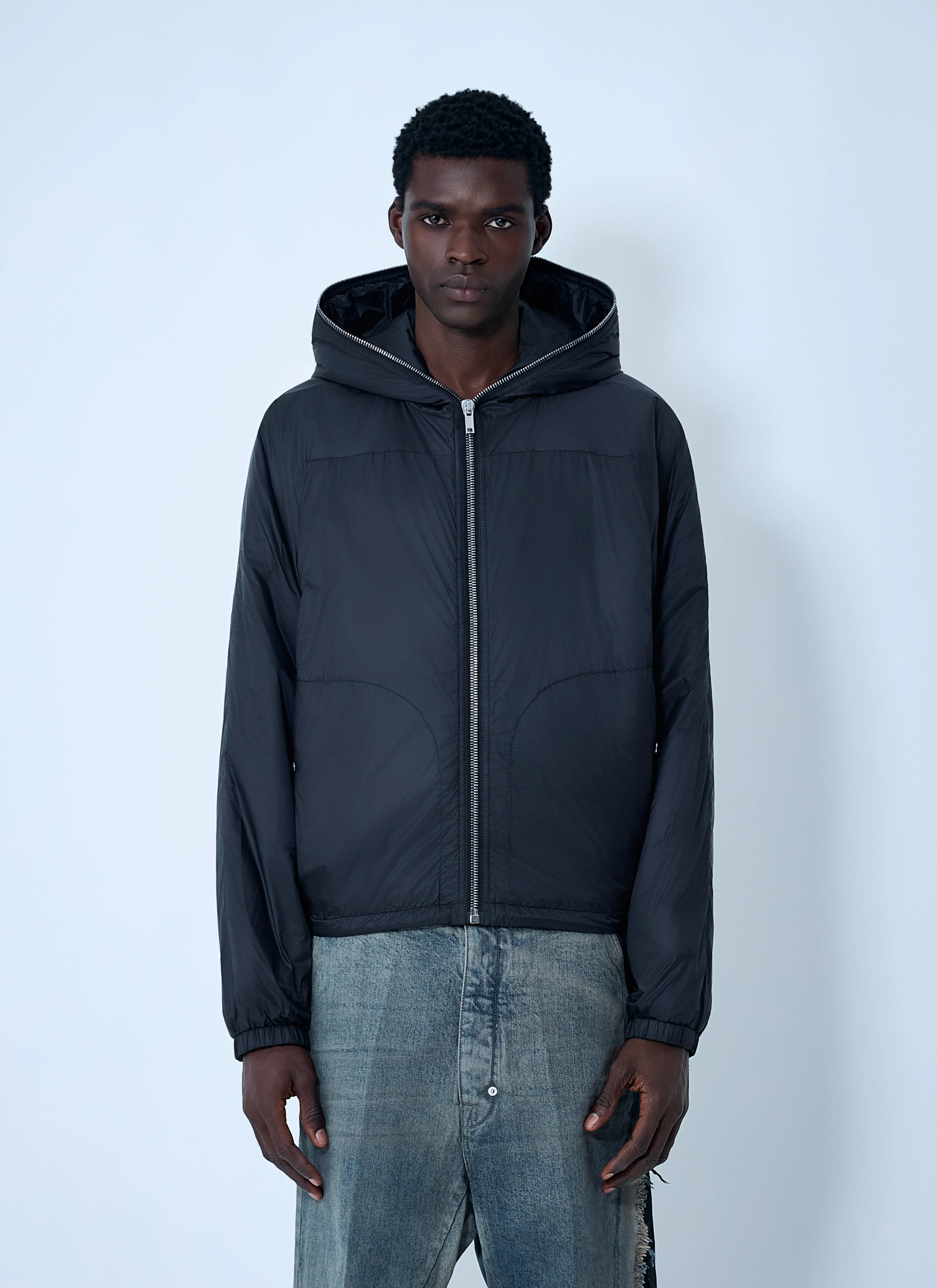 Rick Owens Drkshdw Men Sealed Winbreaker Jacket - 1