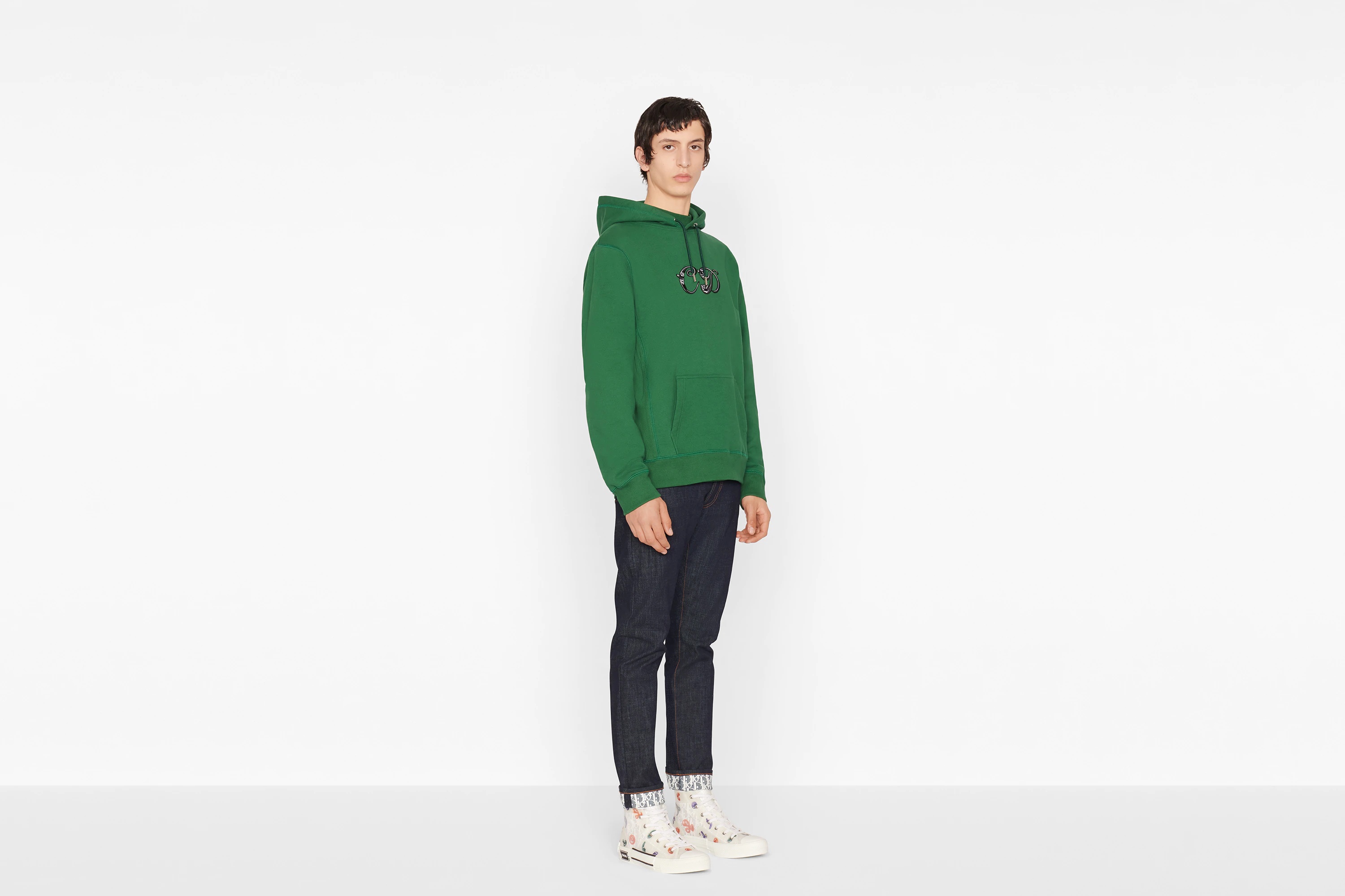 Oversized DIOR AND KENNY SCHARF Hooded Sweatshirt - 6