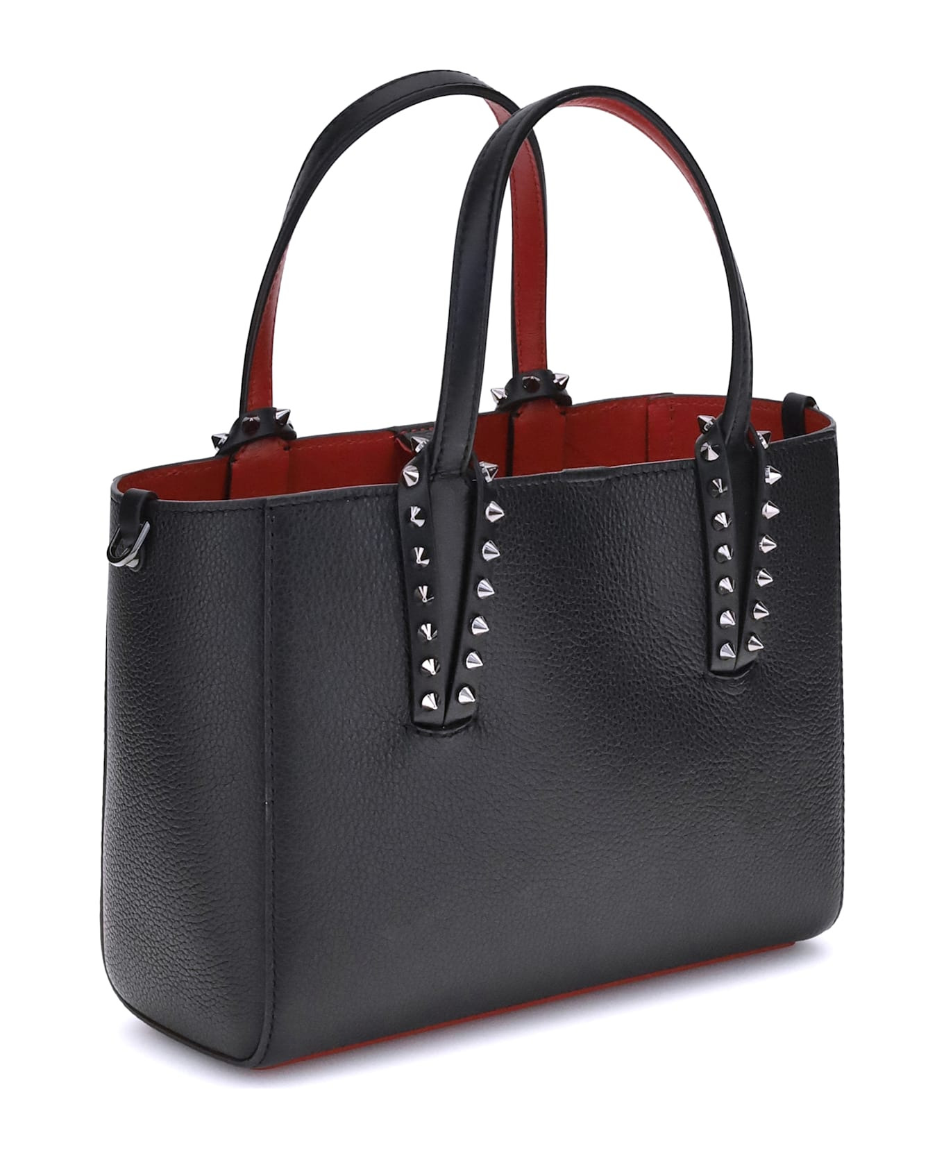 Studded Leather Tote Bag - 2
