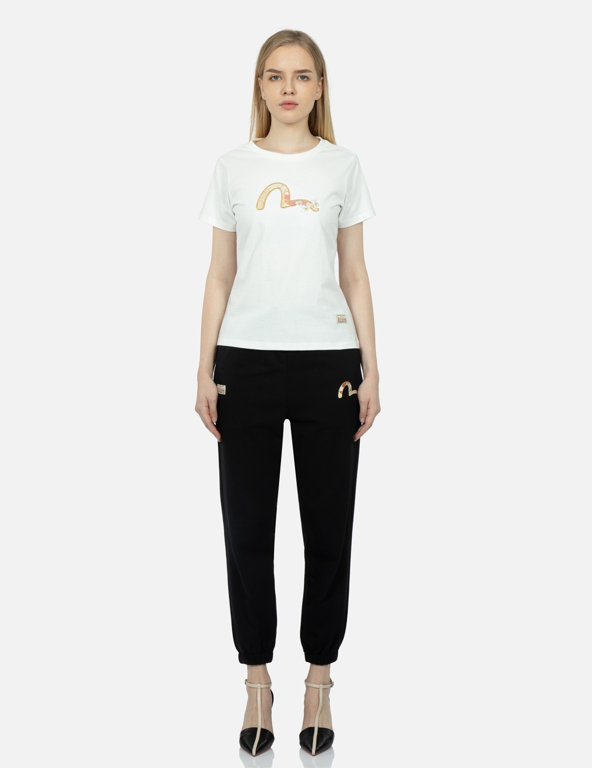 BROCADE SEAGULL APPLIQUÉ T-SHIRT - 5