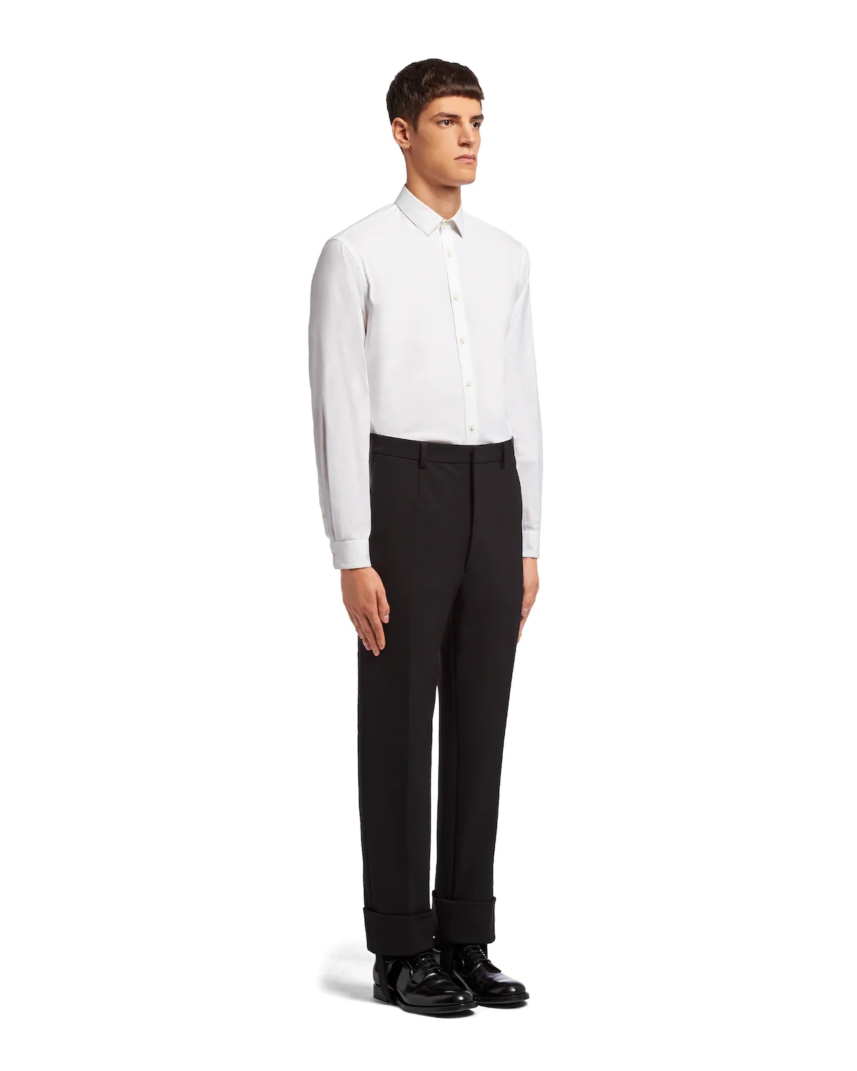 Technical gabardine trousers - 3