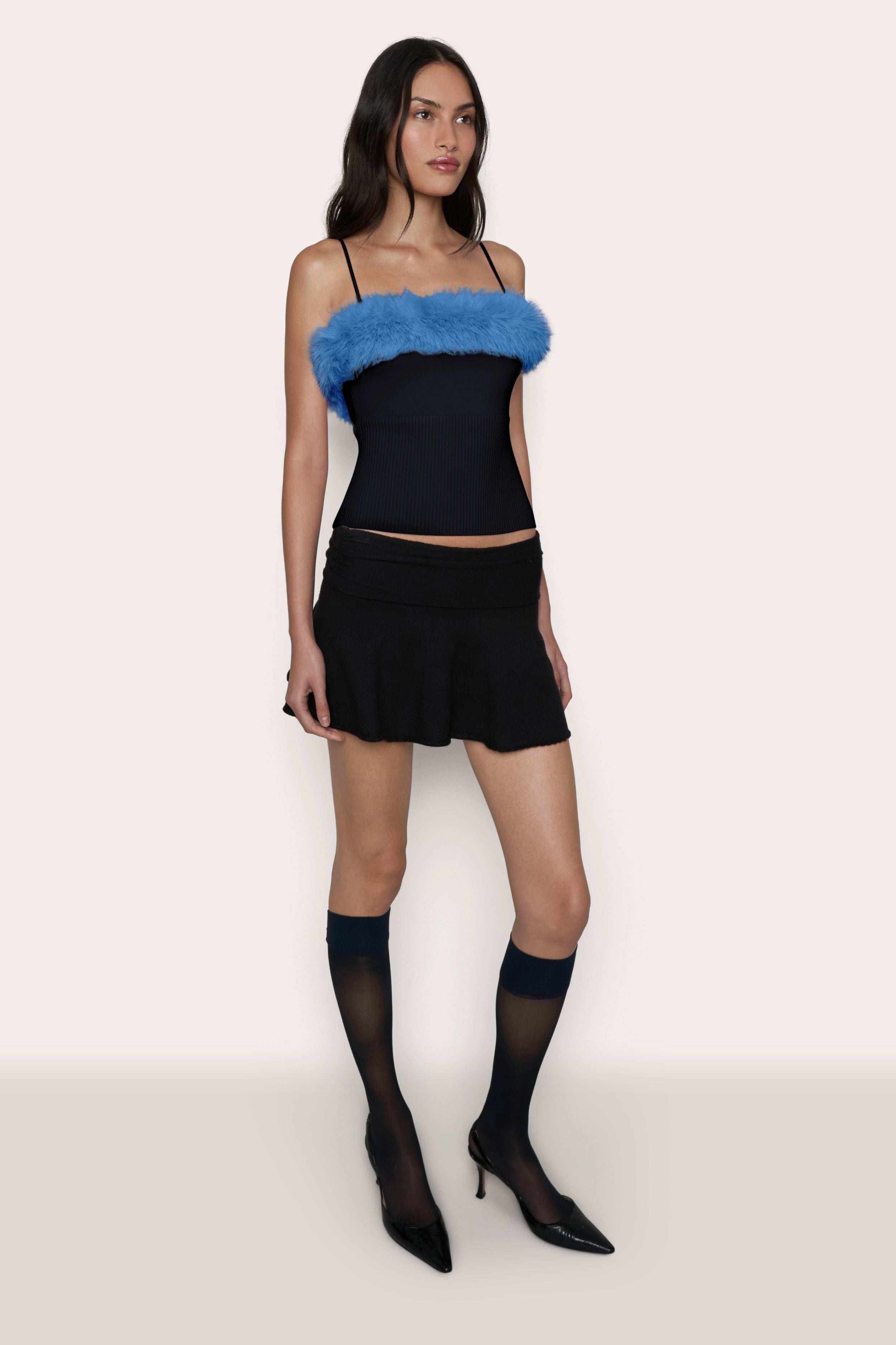 FAUX FUR CAMI - 3