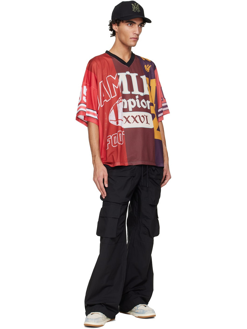 AMIRI Black Multi Pocket Cargo Pants outlook