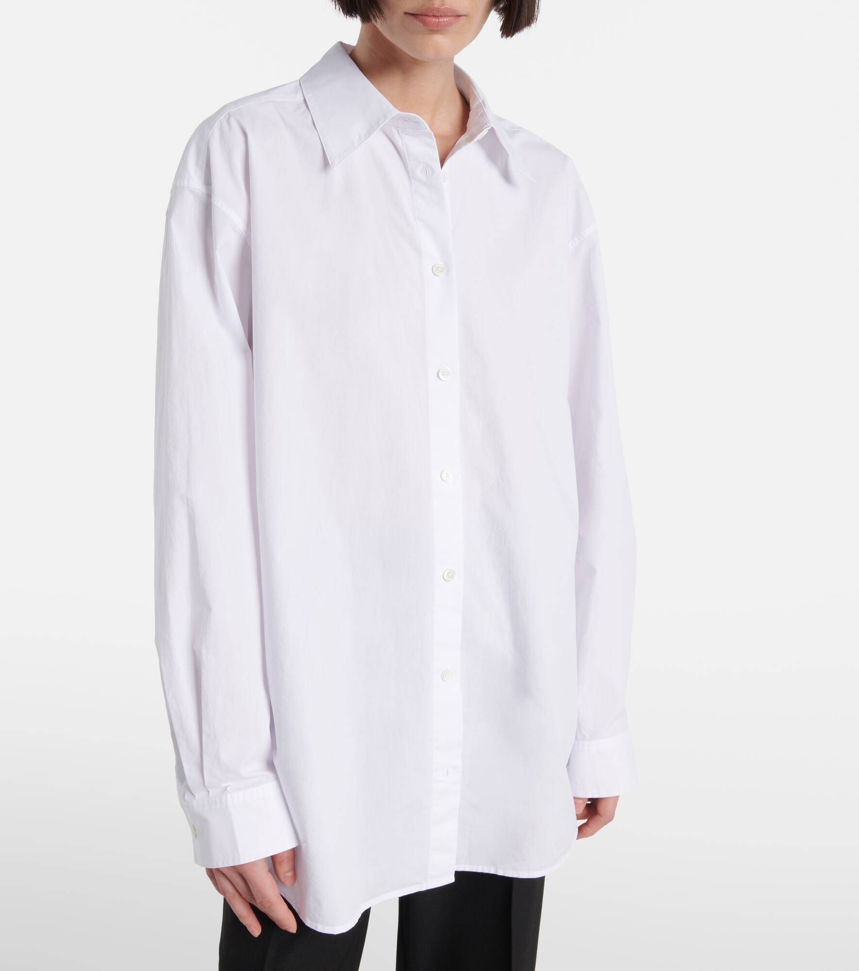Cotton poplin shirt - 6
