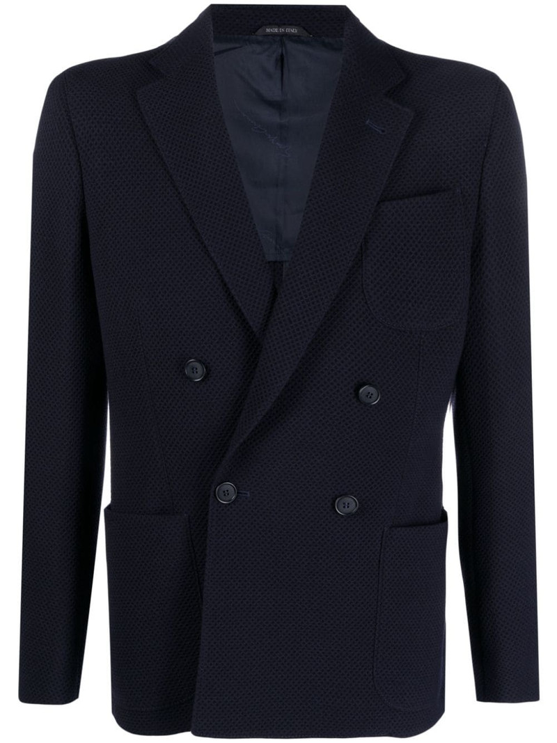 Upton double-breasted blazer 1