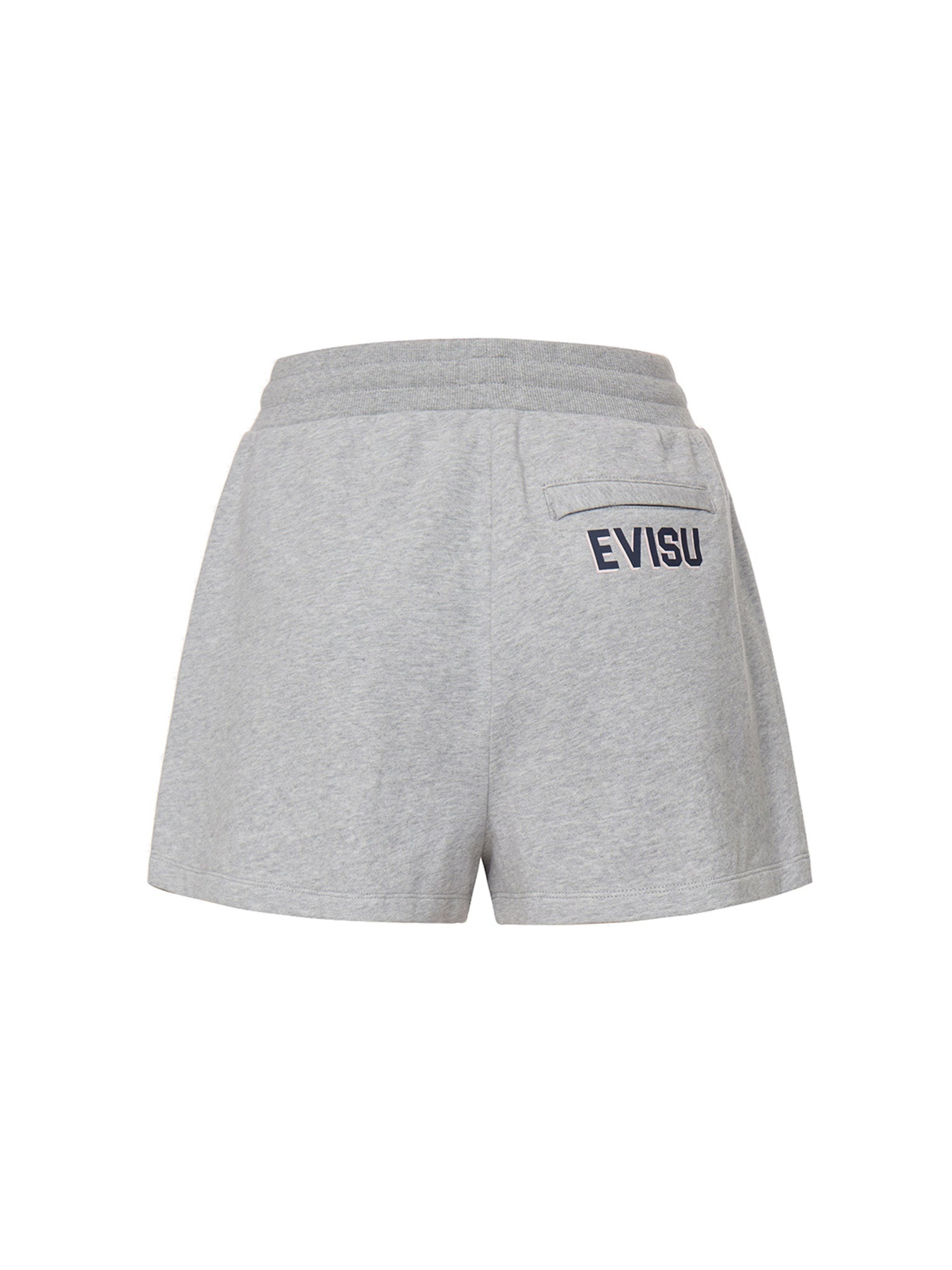 Seagull and Logo Print Sweat Shorts - 16