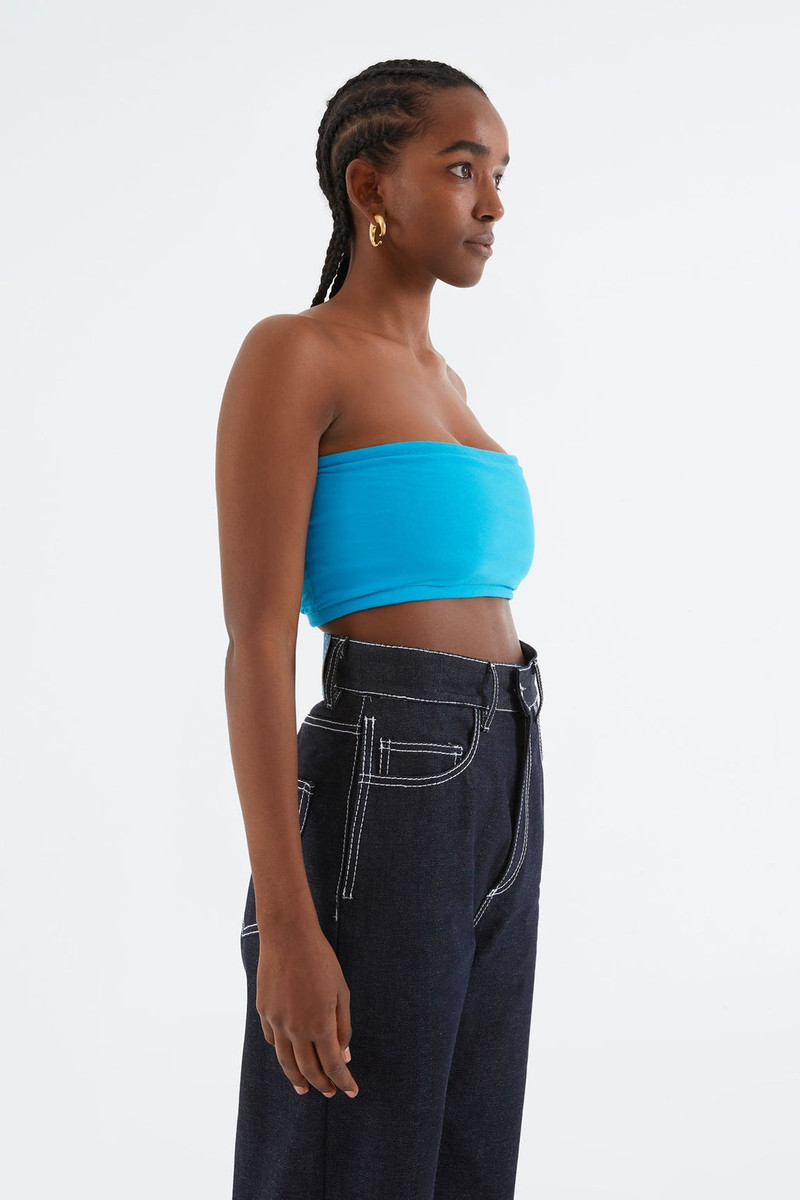 SUNNEI BEIGE & BLACK REVERSIBLE TOP outlook