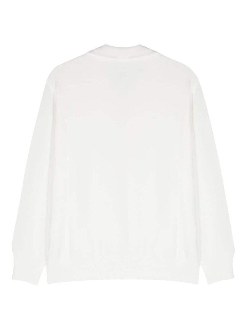 AUTRY embroidered-logo zipped sweatshirt outlook
