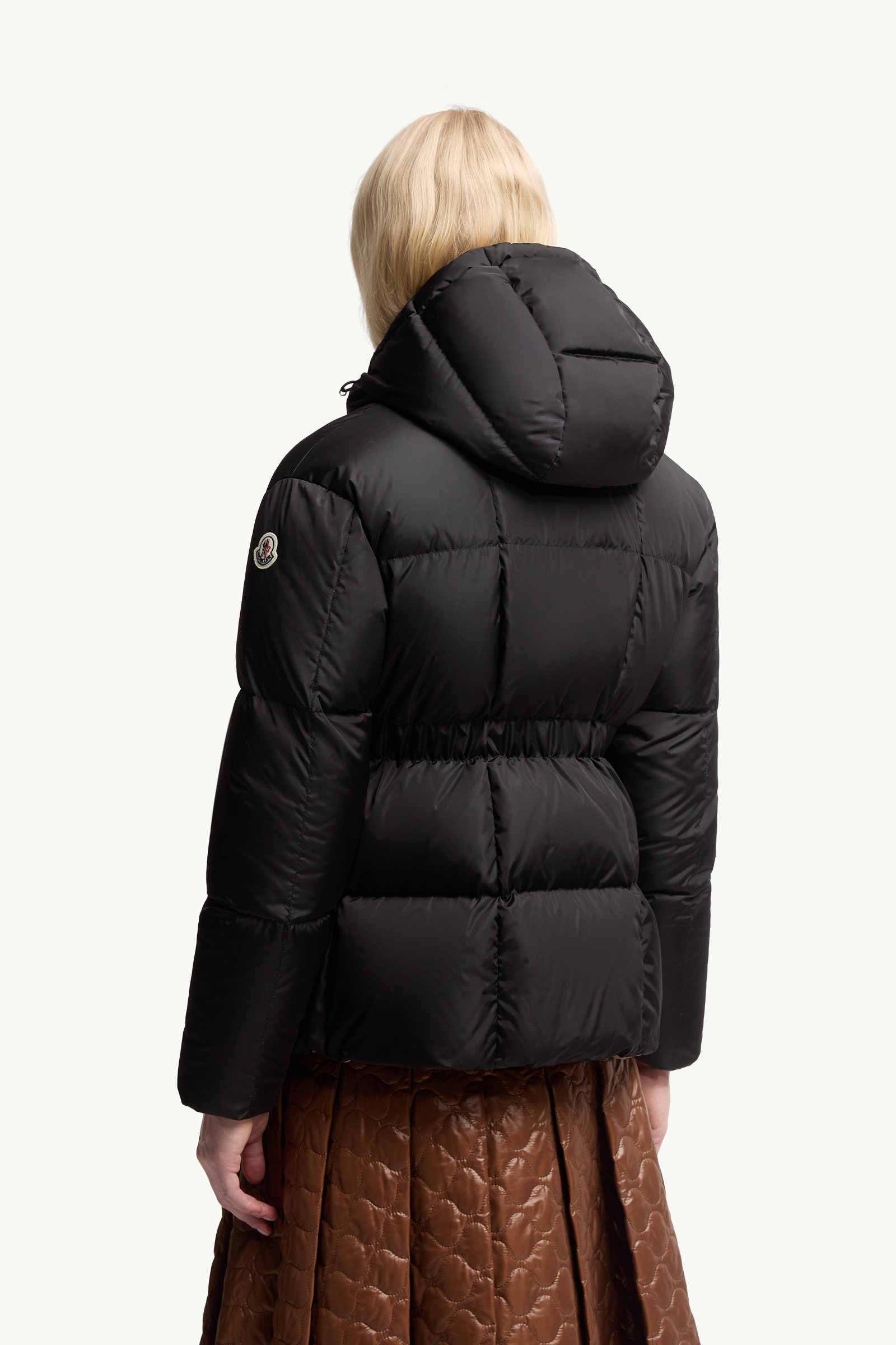 Agneux Square-Quilted Hooded Short Down Jacket - 5