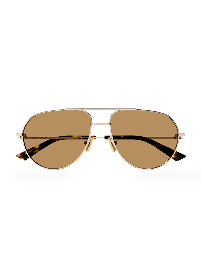 Intrecciato BV1303S 56MM Aviator Sunglasses 1