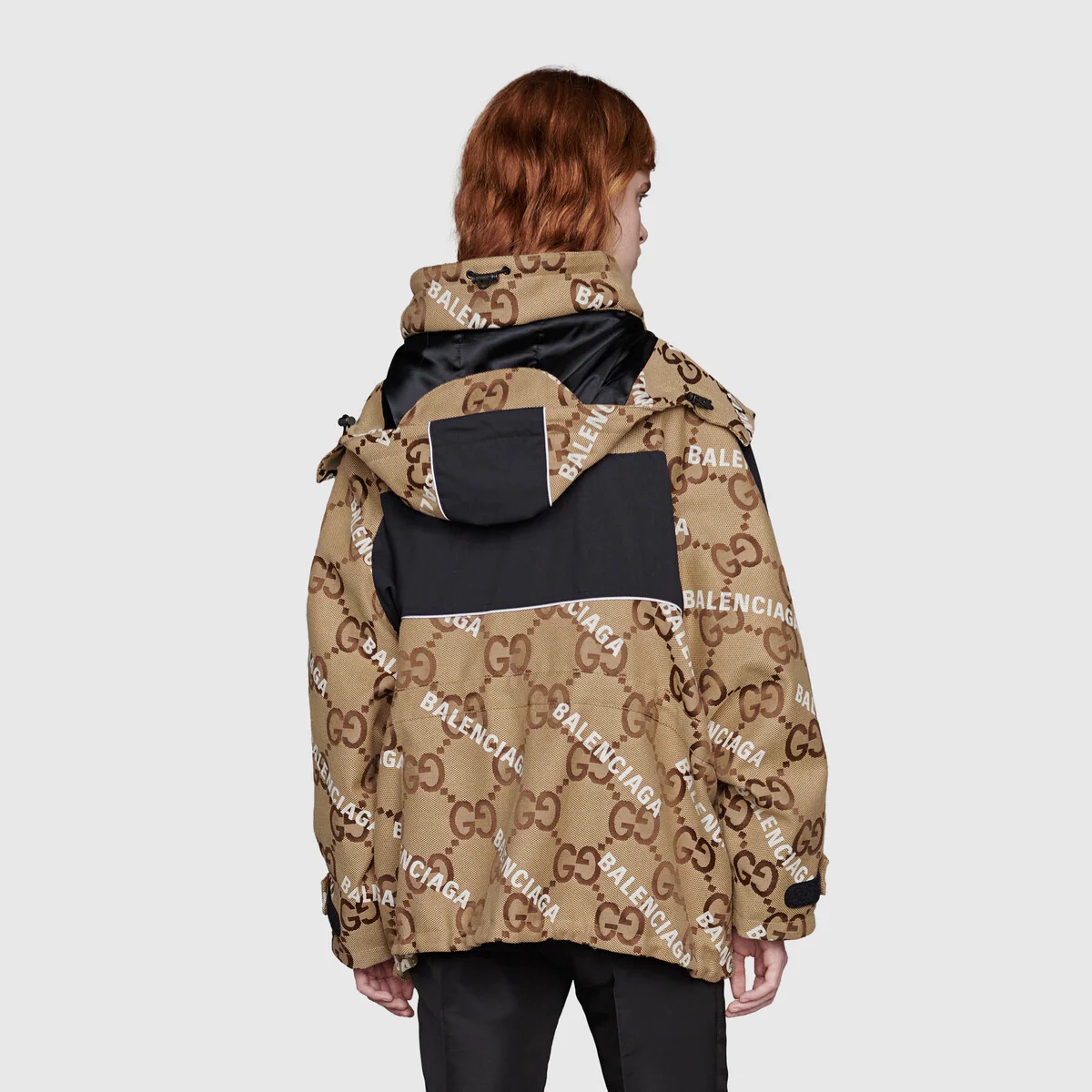 The Hacker Project jumbo GG jacket - 4