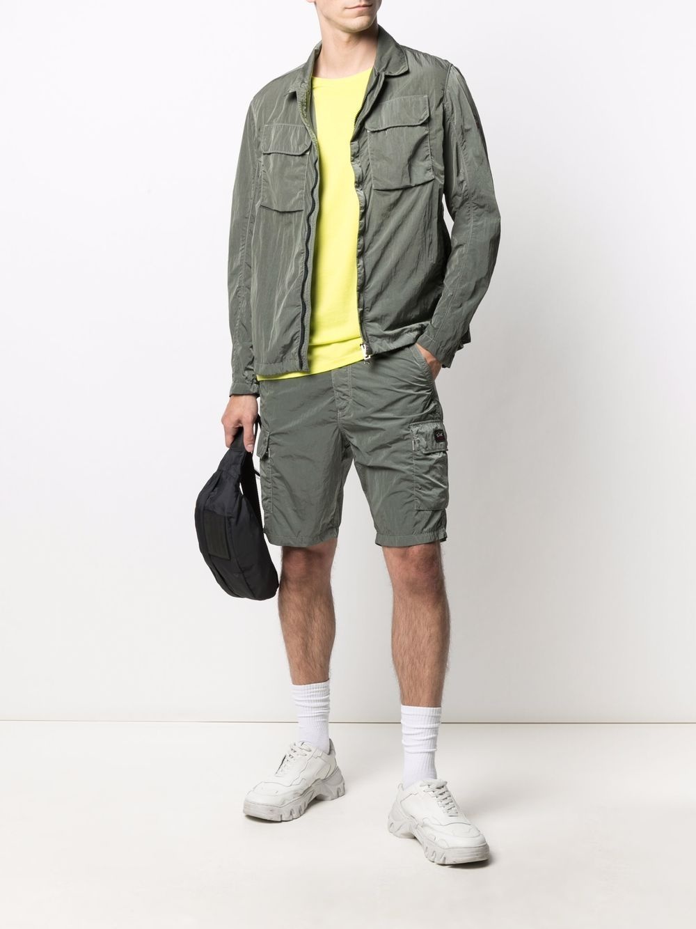 knee-length cargo shorts - 2