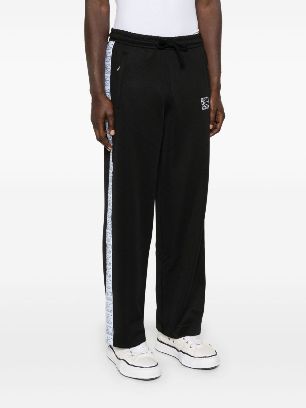 logo-trim track pants - 3