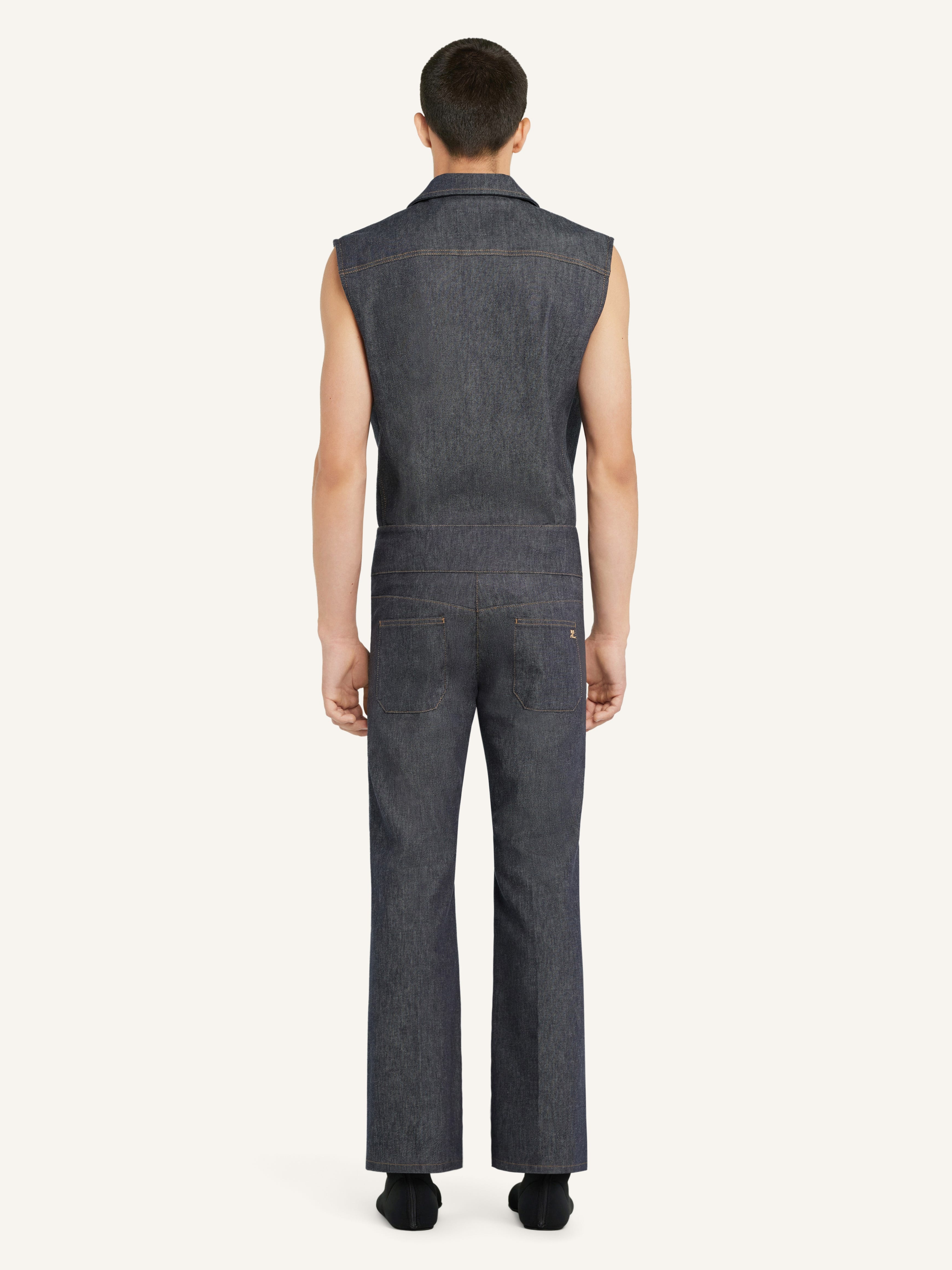 DENIM UTILITY SHIRT - 5