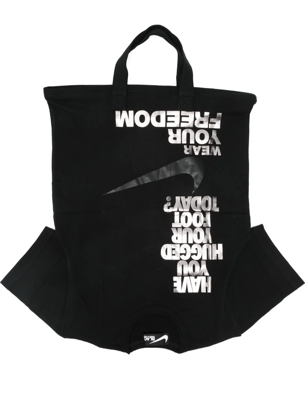 x Nike slogan-print tote bag - 1