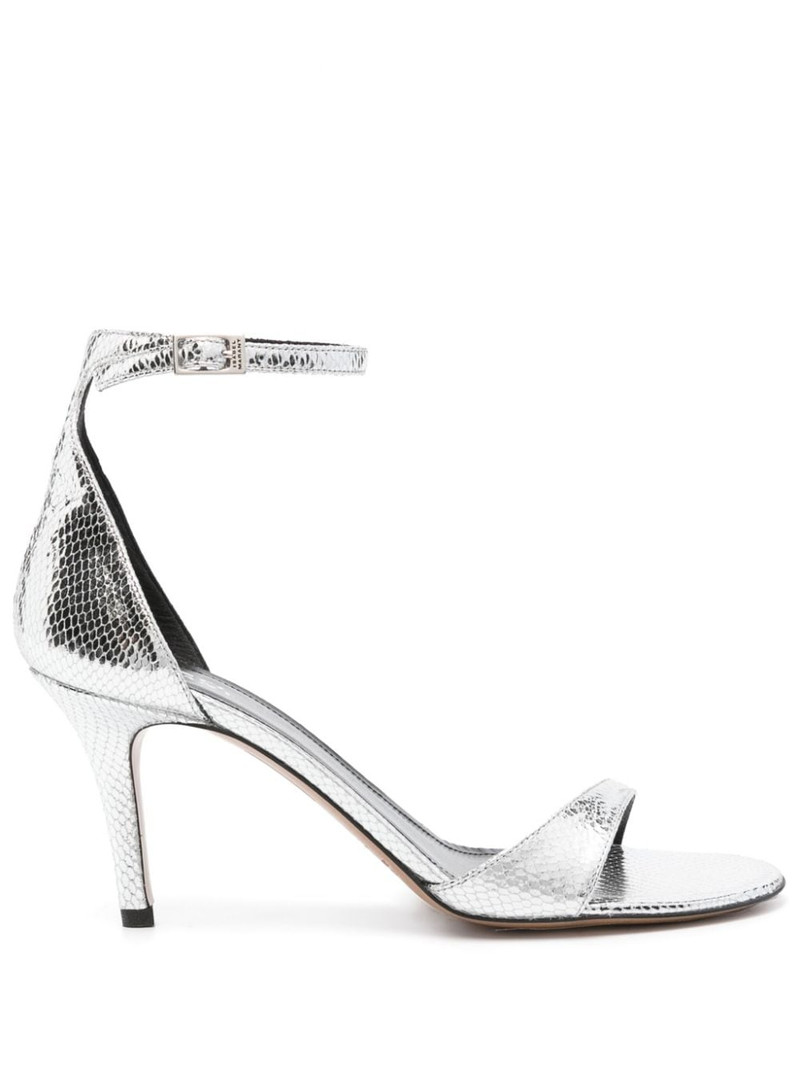Eonie 80mm leather sandals 1