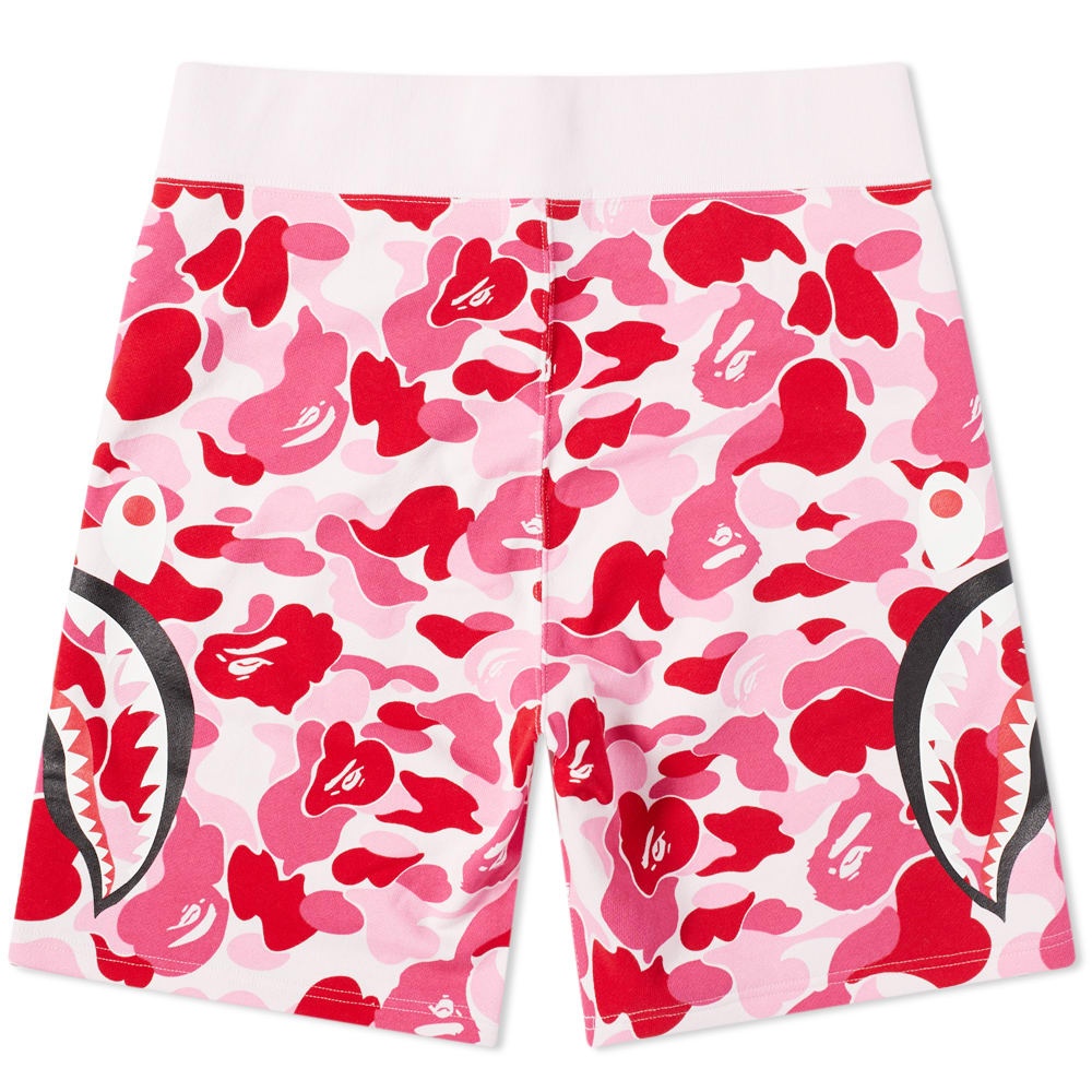 A Bathing Ape Big ABC Camo Side Shark Sweat Short - 2