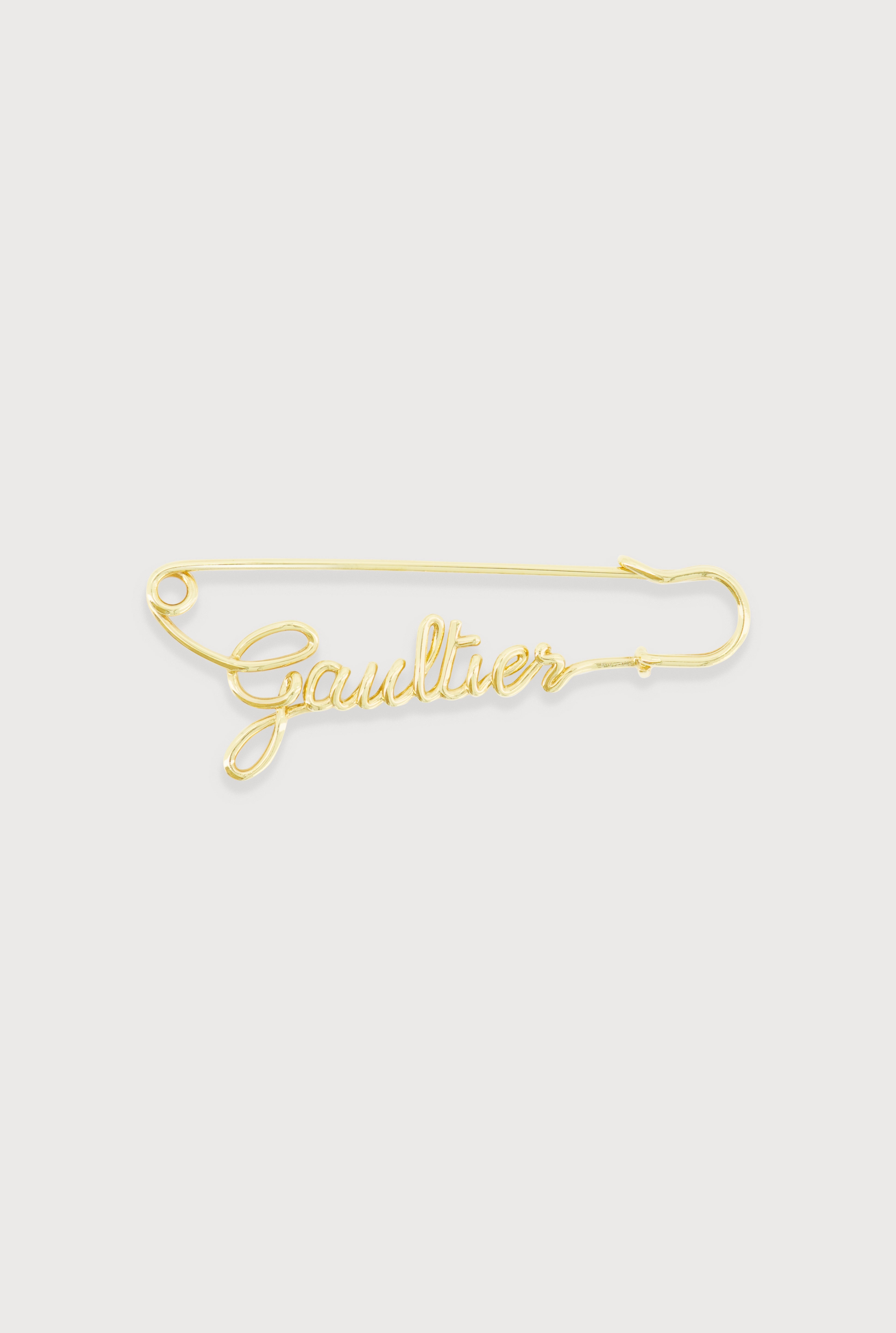 THE GOLD-TONE GAULTIER SAFETY PIN - 1