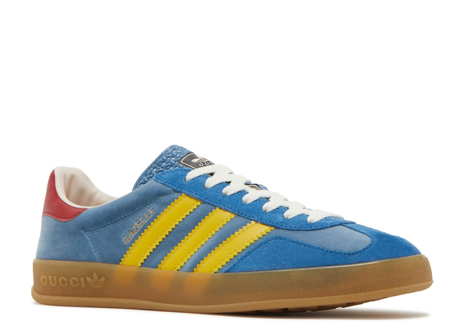 GUCCI X GAZELLE 'LIGHT BLUE SUEDE' - 2