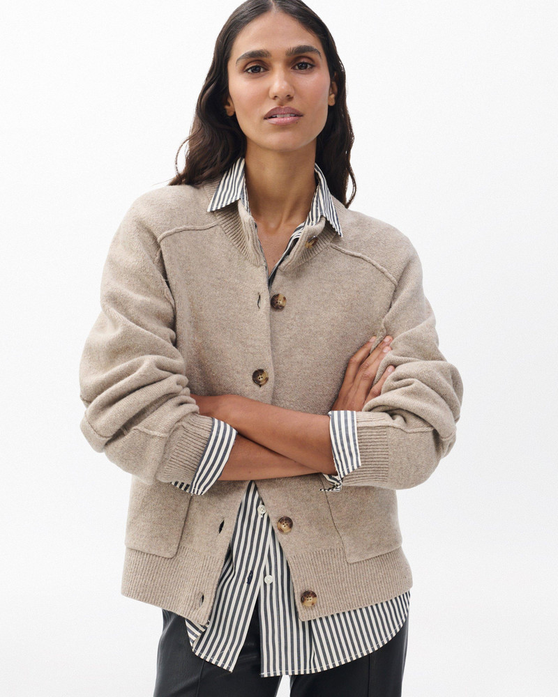 Bridget Mockneck Cardigan 2