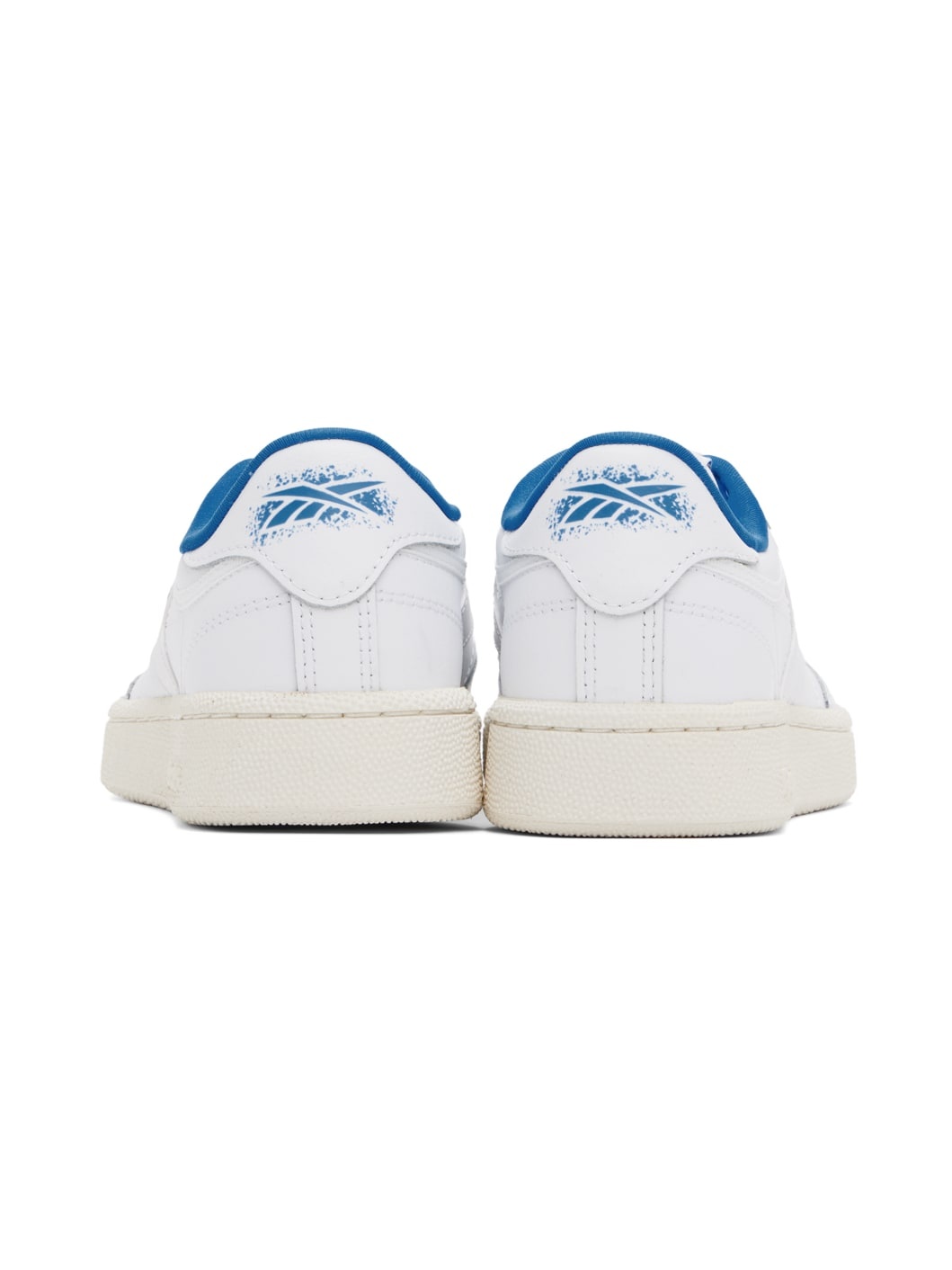 White & Blue Club C 85 Sneakers - 2