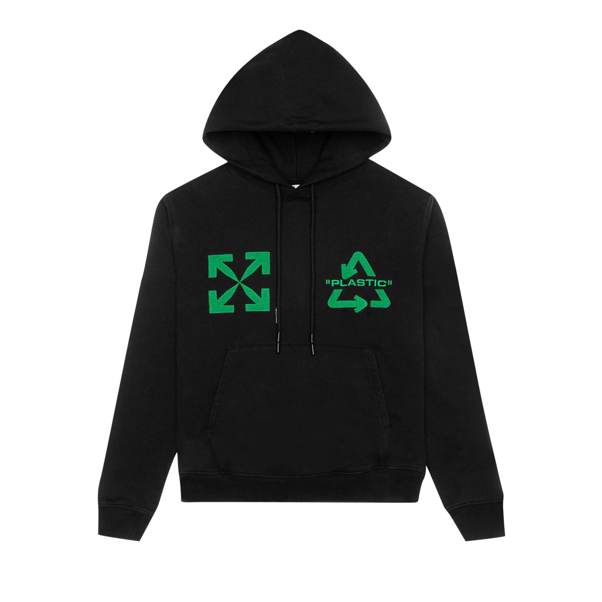 Off-White Universal Key Slim Hoodie 'Black' - 1