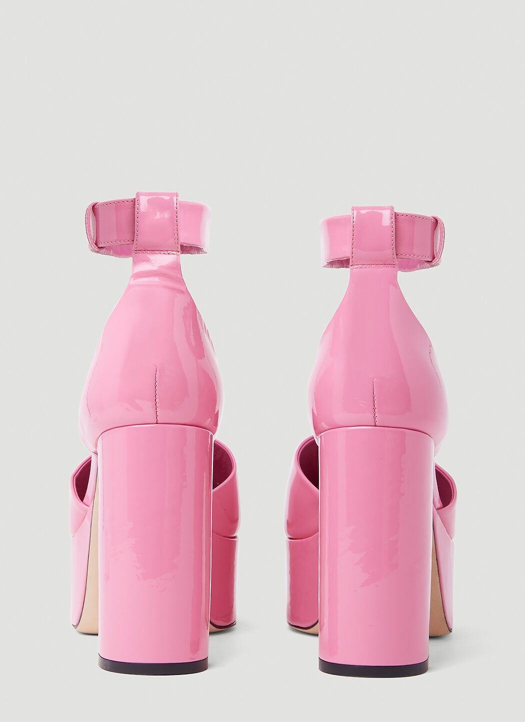 Barb Lipstick Platform Heels - 4