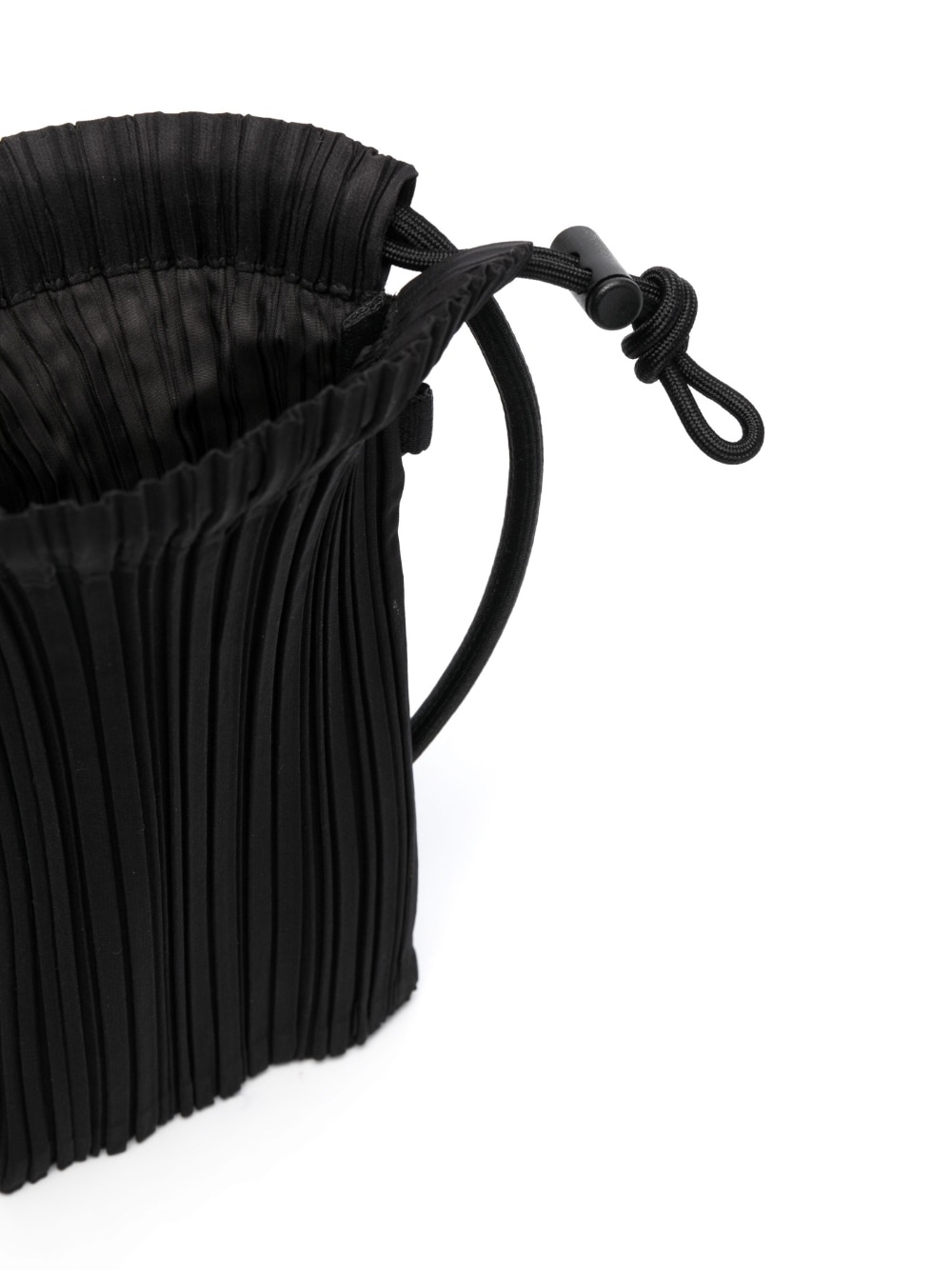 drawstring ruched crossbody bag - 5