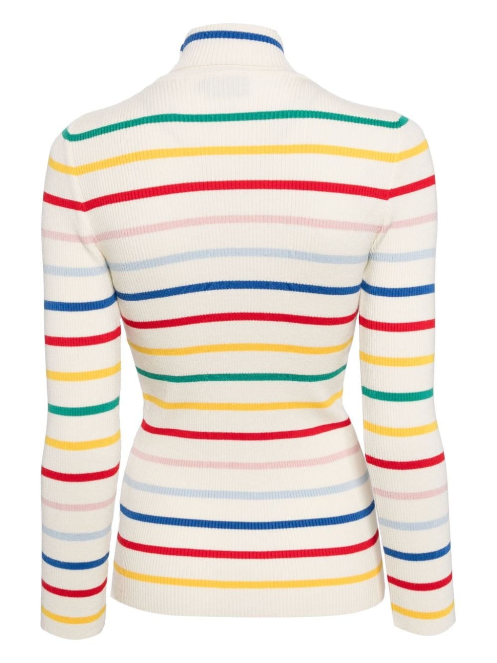 Striped Ribbed jumper - 2
