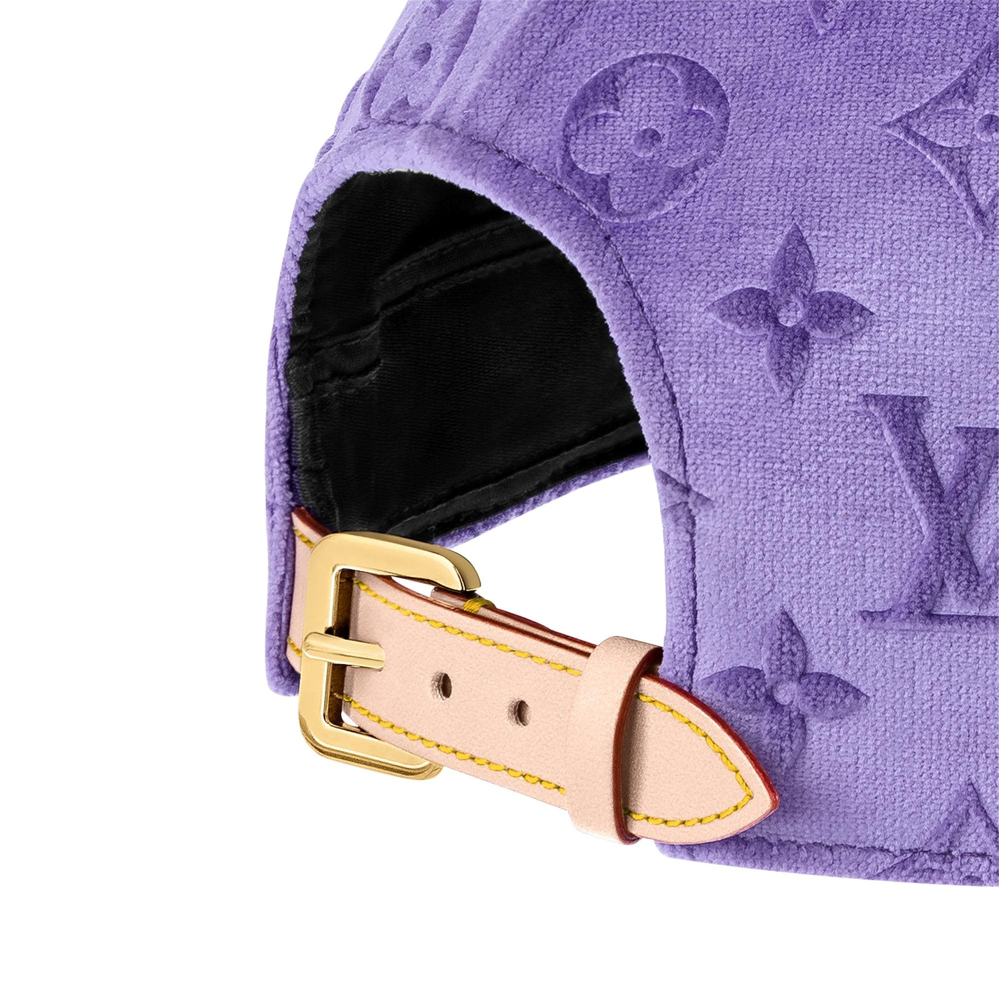 Monogram Velvet Cap - 2