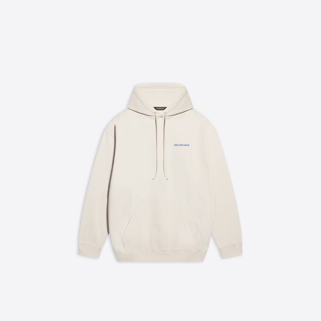 Men's Balenciaga Hoodie Medium Fit in Beige - 1