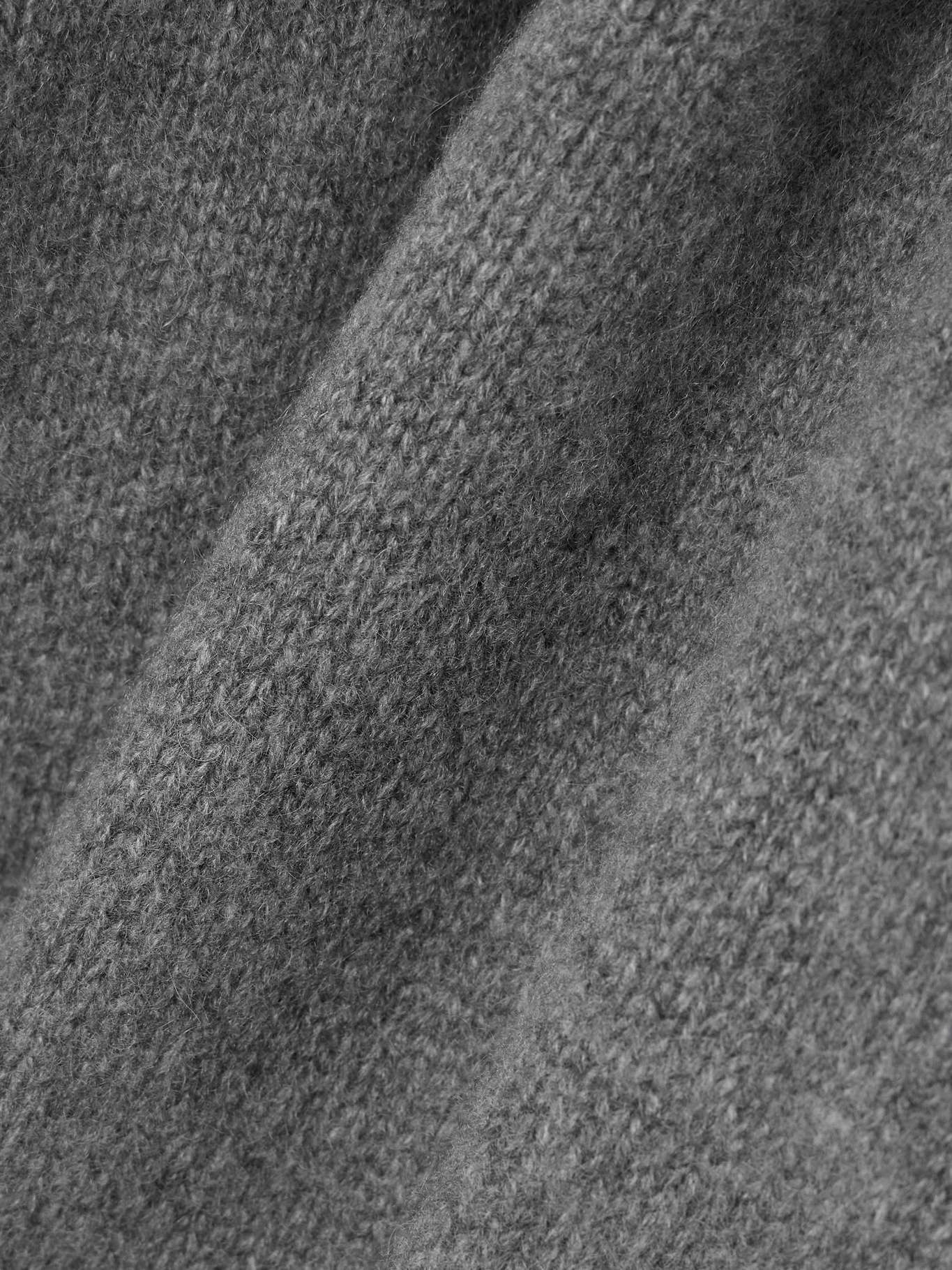 World's End organic cashmere turtleneck sweater Gray - 5