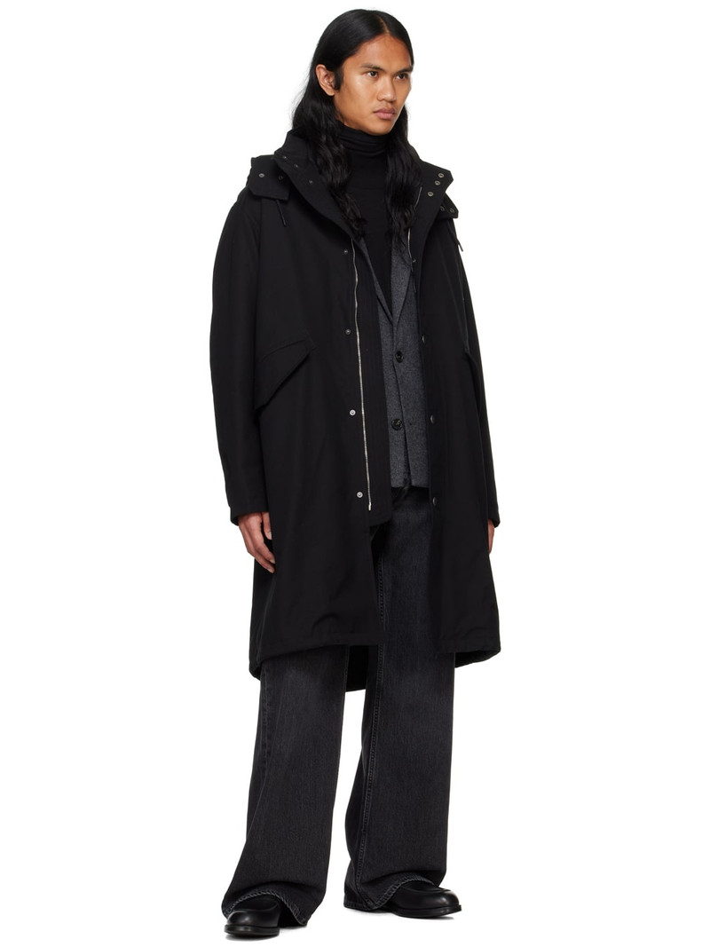 A.P.C. Black Antonin Coat outlook