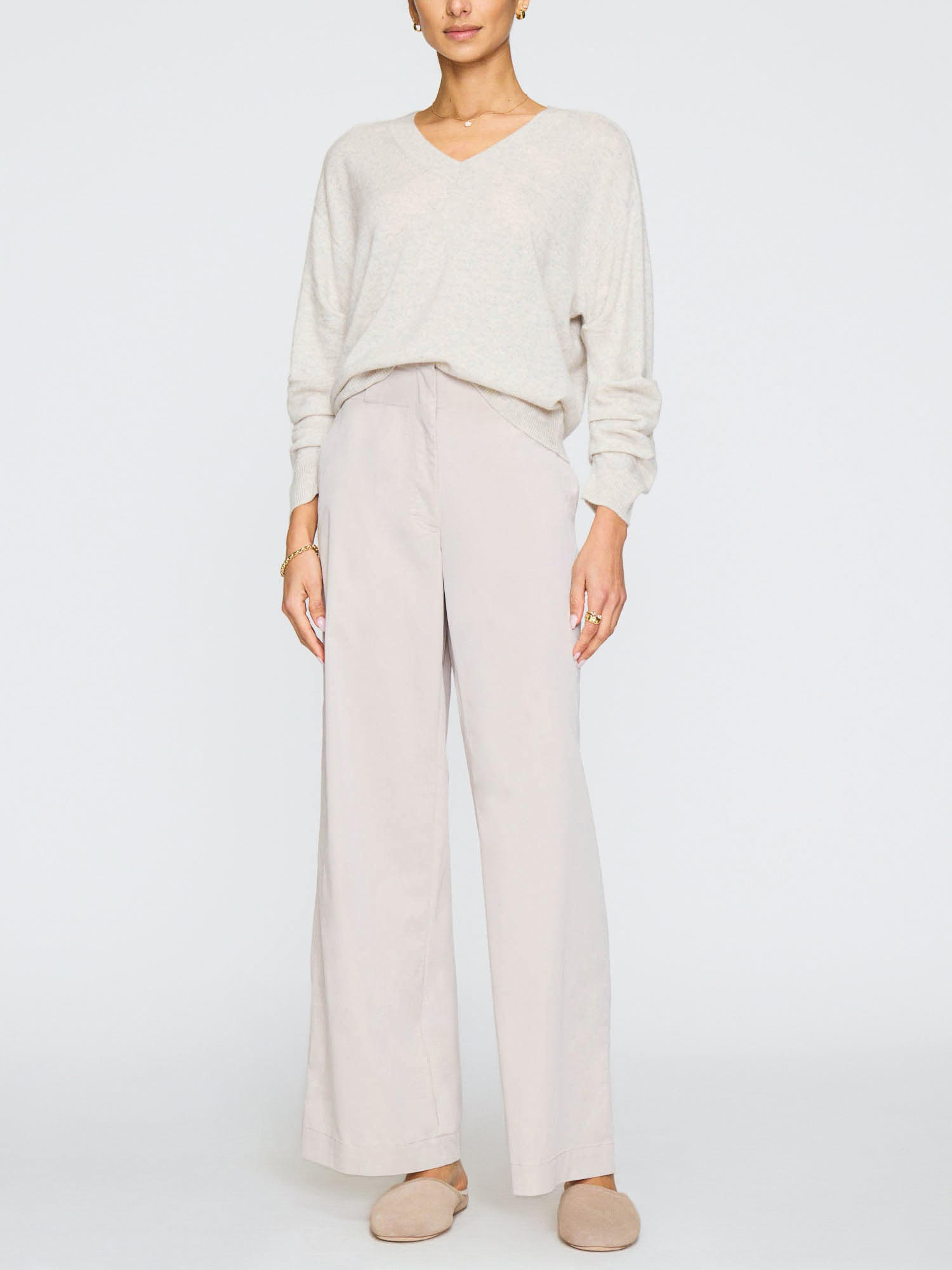 The Ennes Ruched Sweater - 6