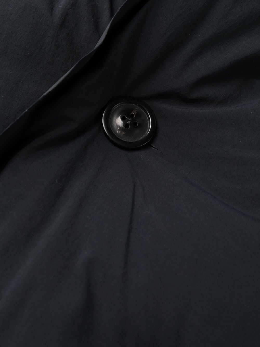 embossed-detail padded coat - 7