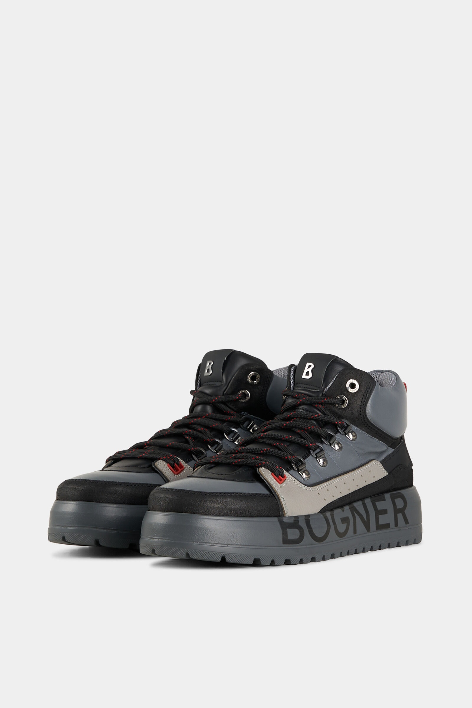 Antwerp High-top sneakers in Gray/Black - 4