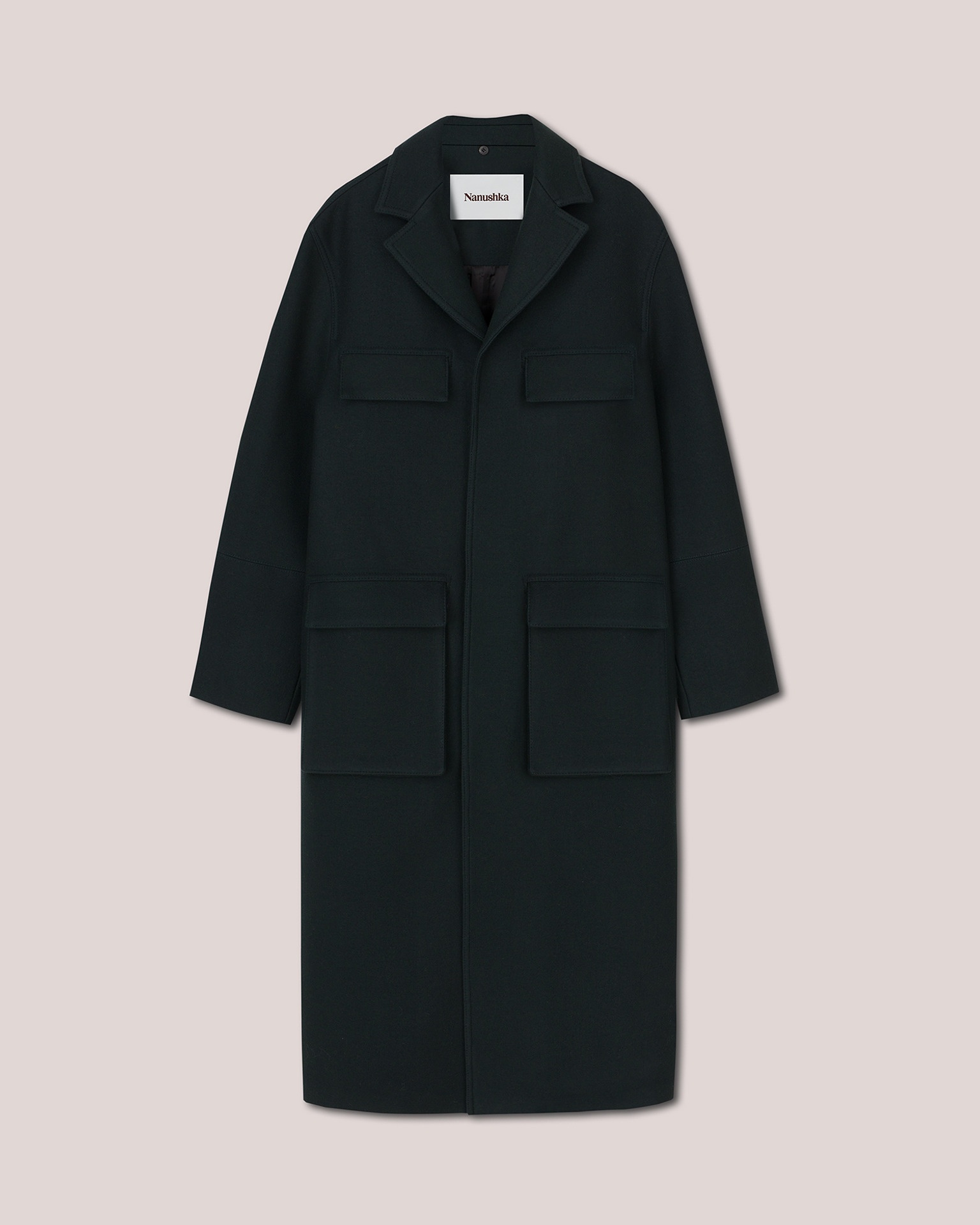 CORVIN - Patch pocket coat - Pine green - 1