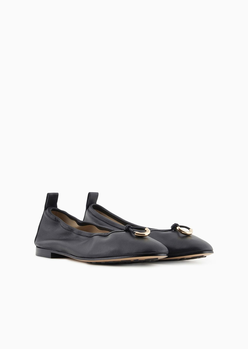 Nappa-leather ballerinas 2