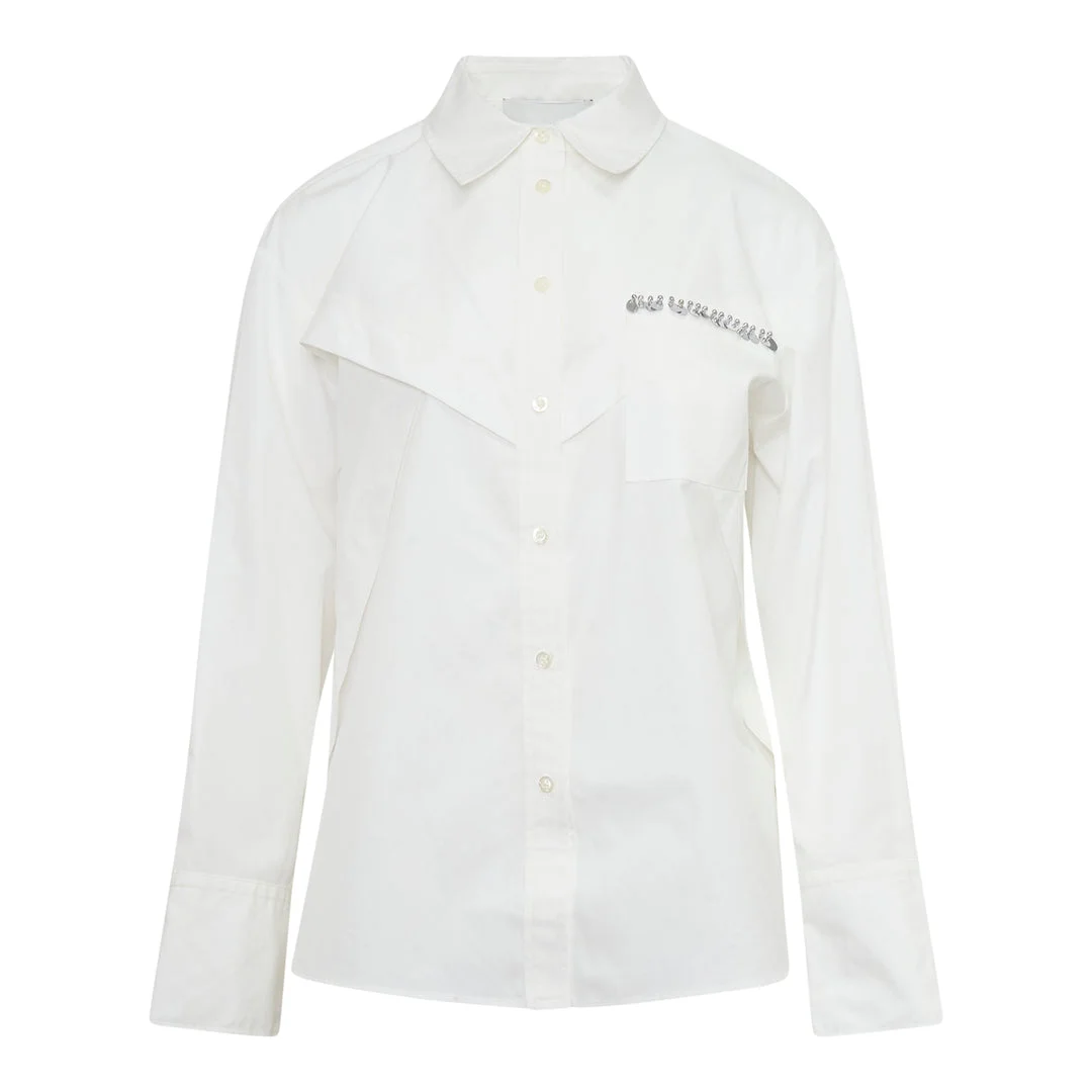 Poplin Oversized Shirt - 1