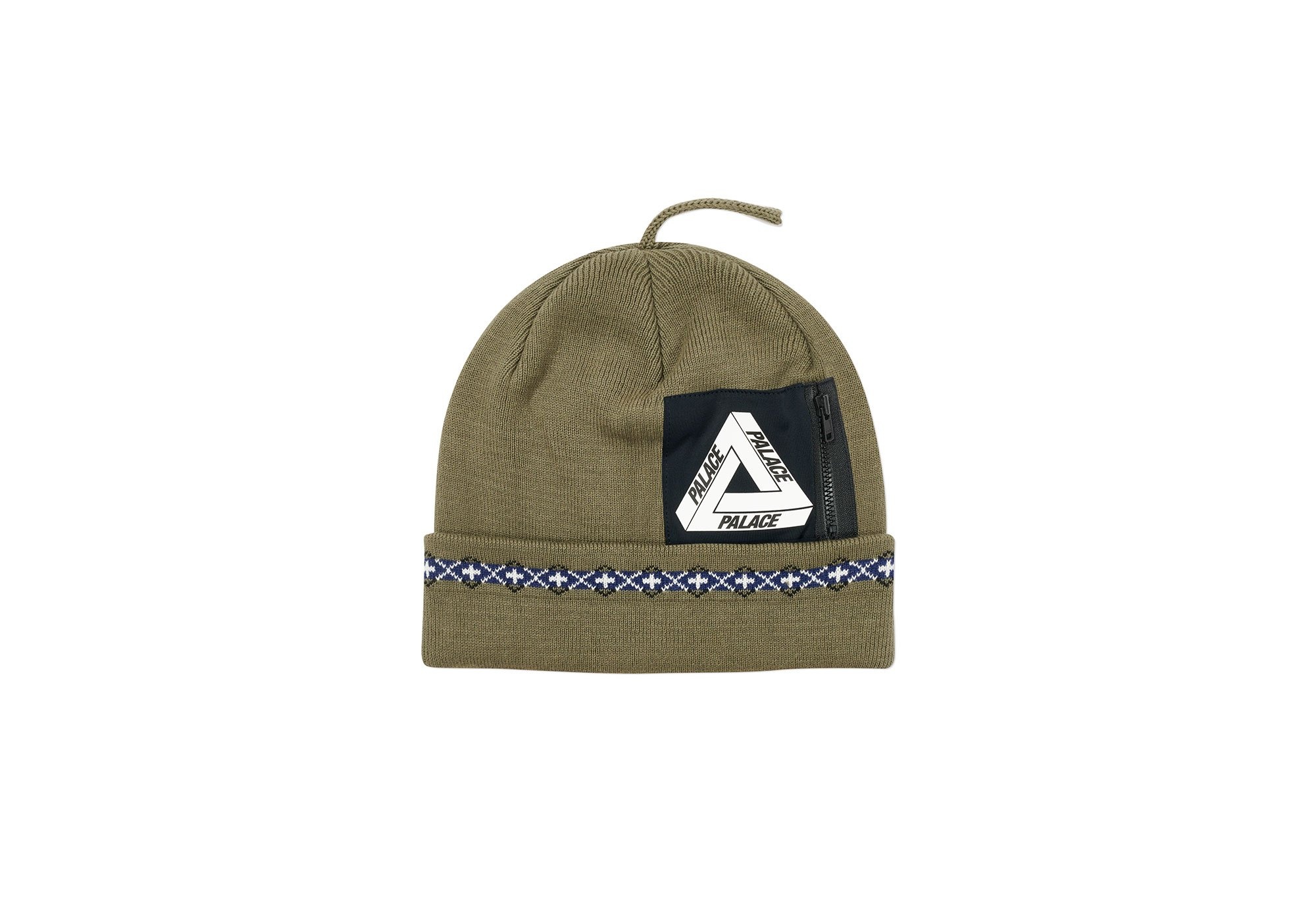 POCKET BEANIE OLIVE - 1