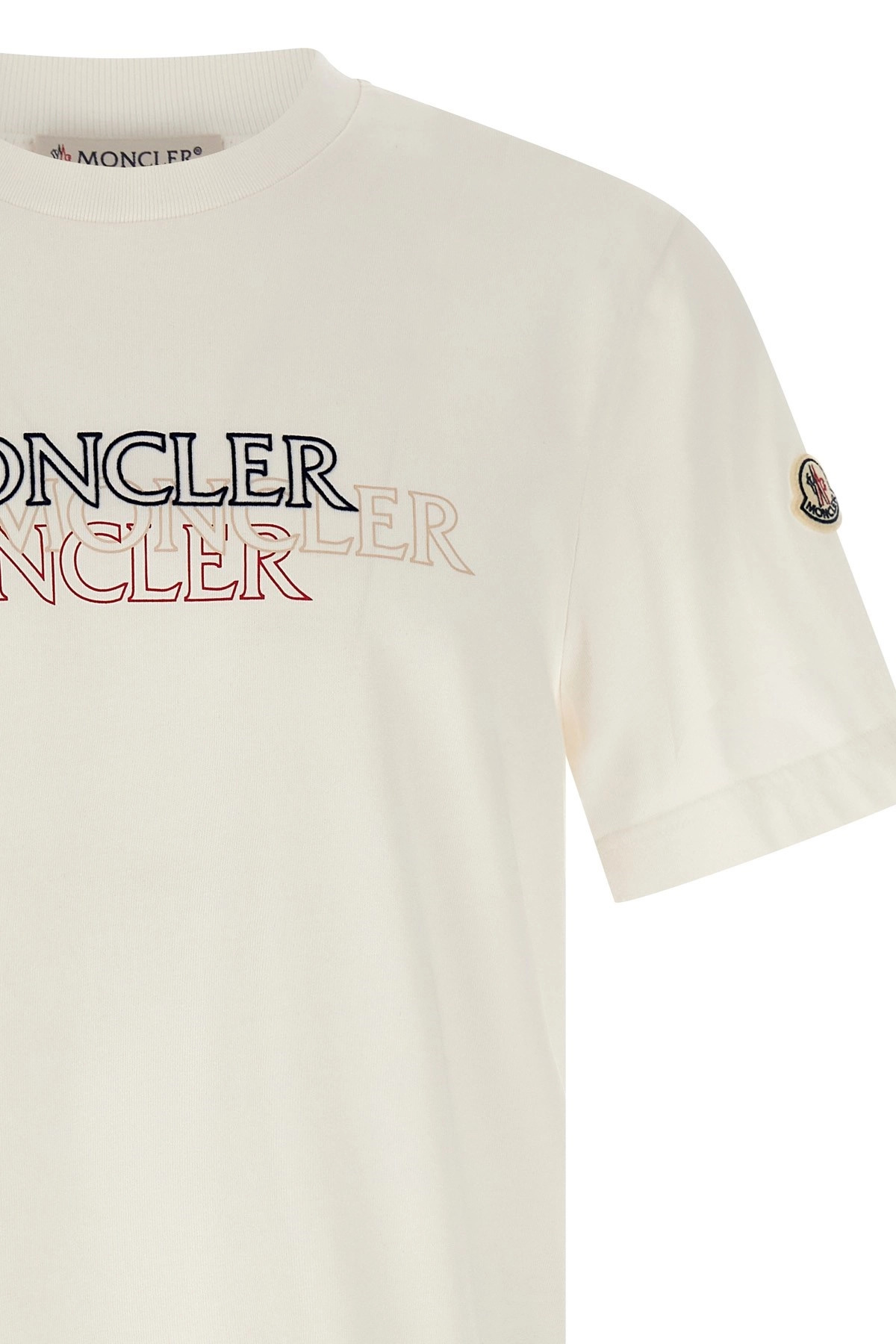 Flocked logo T-shirt - 3
