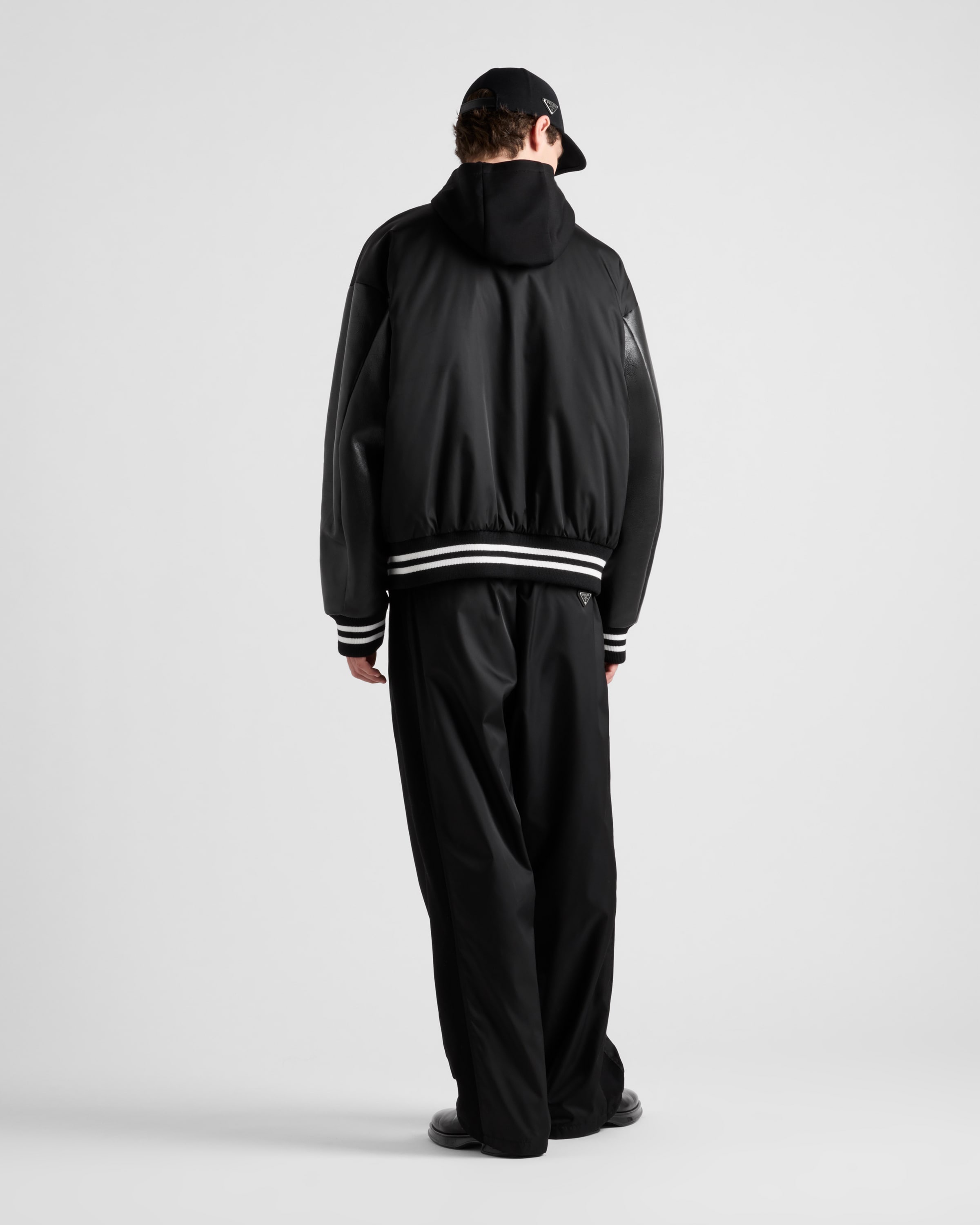 Oversized Re-Nylon bomber jacket - 5