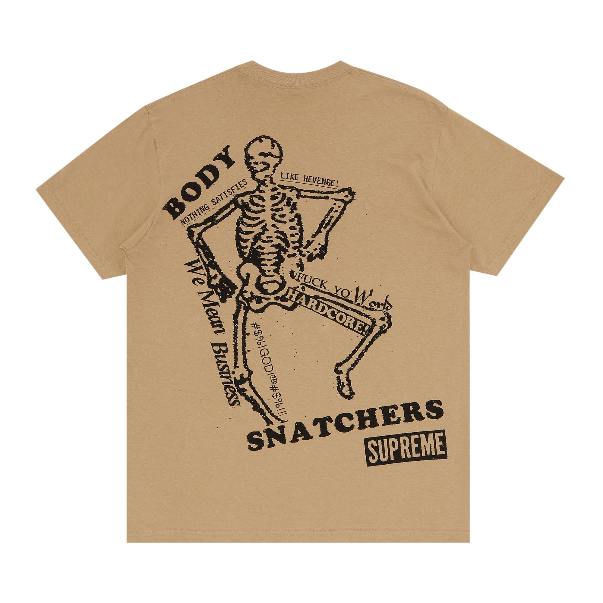 Supreme Body Snatchers Tee 'Khaki' - 2