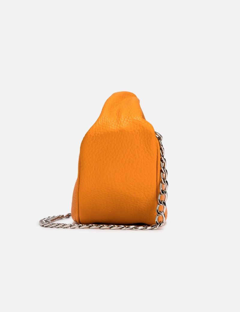 BABY CUSH FLAT GRAIN LEATHER HANDBAG 2